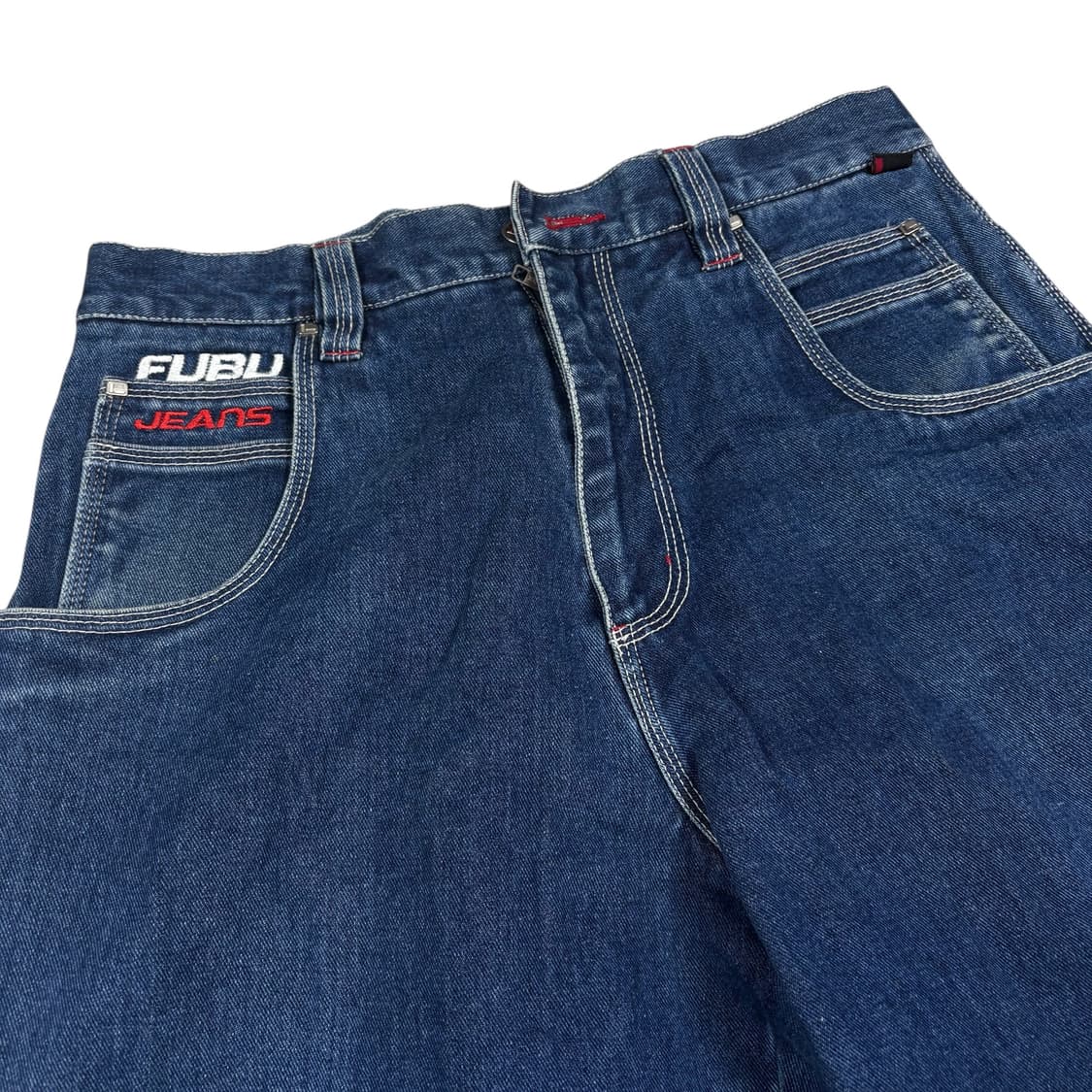 후부 데님 카펱너 팬츠 상품이미지2