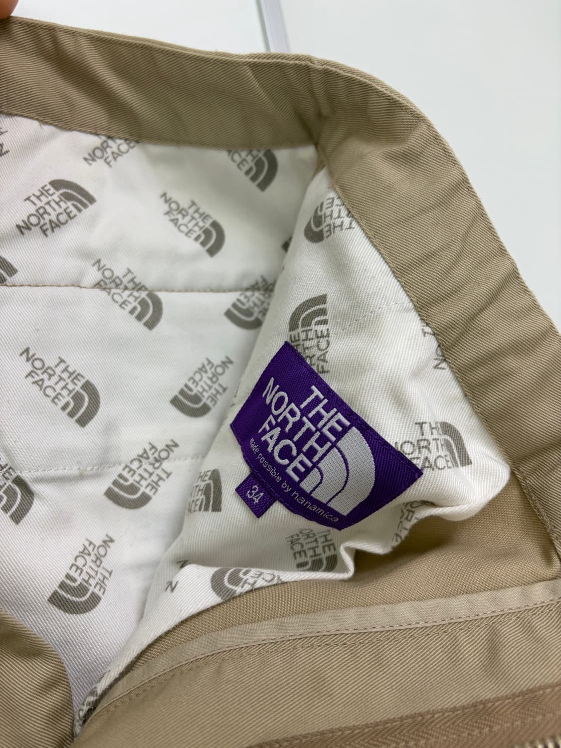 노스페이스 퍼플라벨 와이드 테이퍼드 치노 (34) 상품이미지3