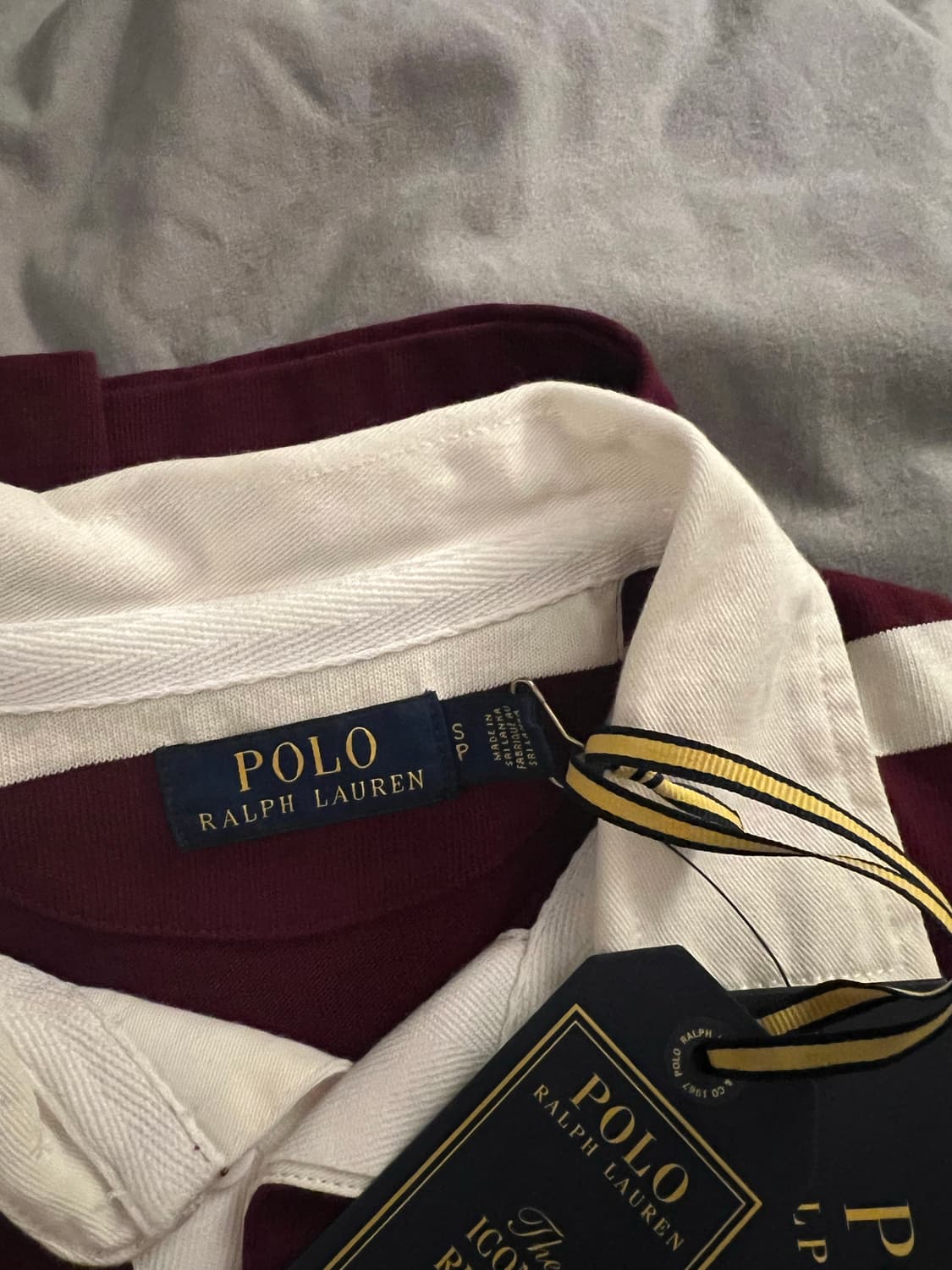 폴로 랄프로렌 럭비티 반팔티 S 상품이미지3