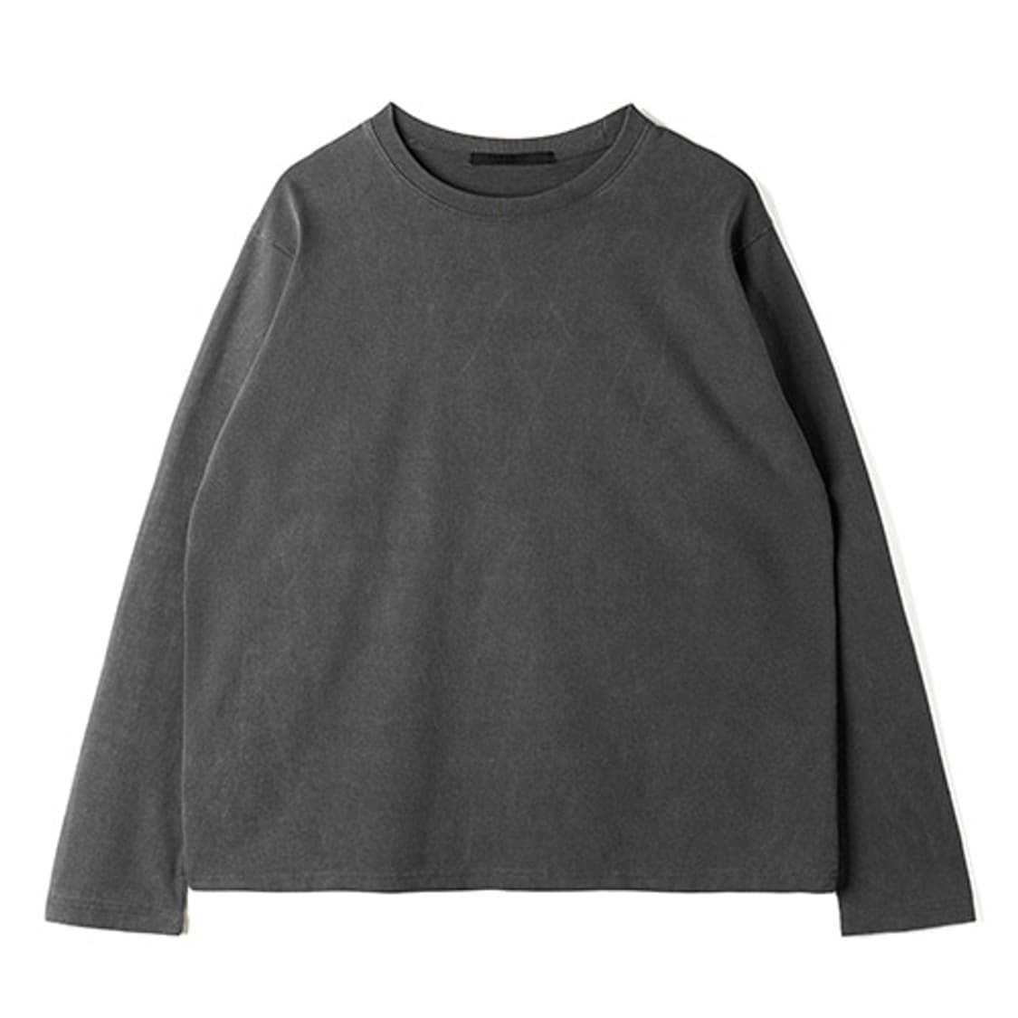 HTAE 90s Basement Long Sleeve Aged Black 상품이미지2