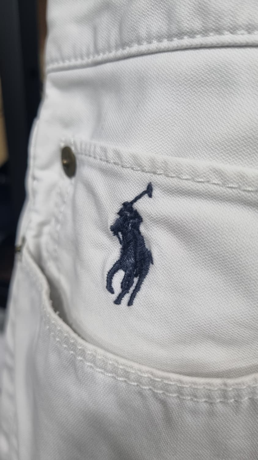 POLO 화이트 코튼팬츠 남성 34size 상품이미지3
