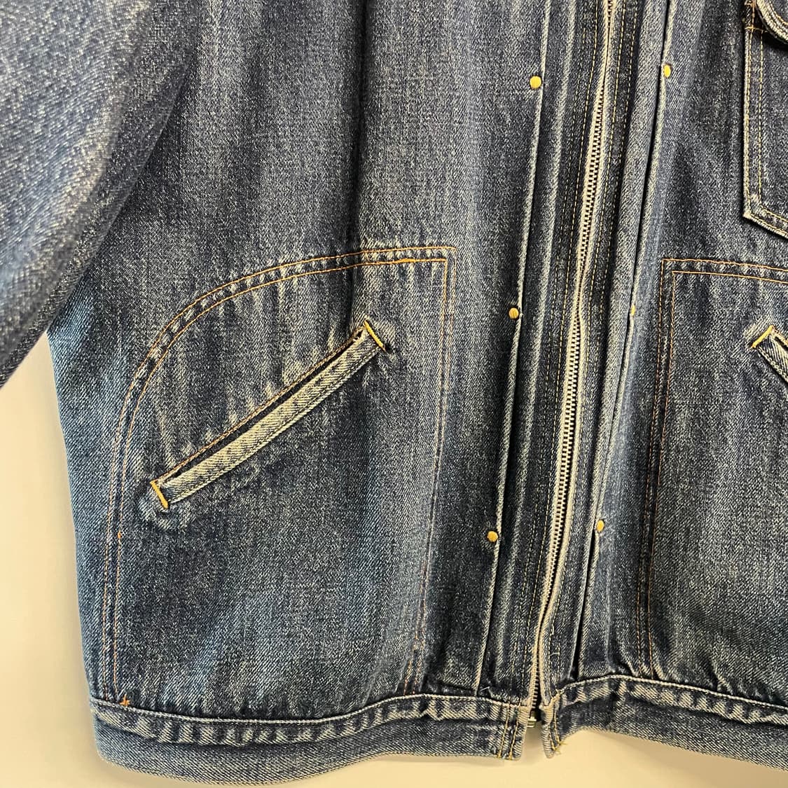 네이버후드 타입2 셀비지 데님자켓 상품이미지4