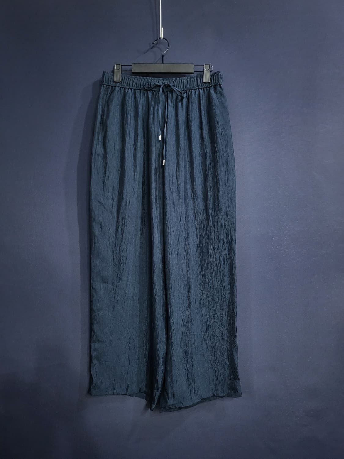 데렉램 뉴욕 밴드 스트링 와이드 팬츠 상품이미지1