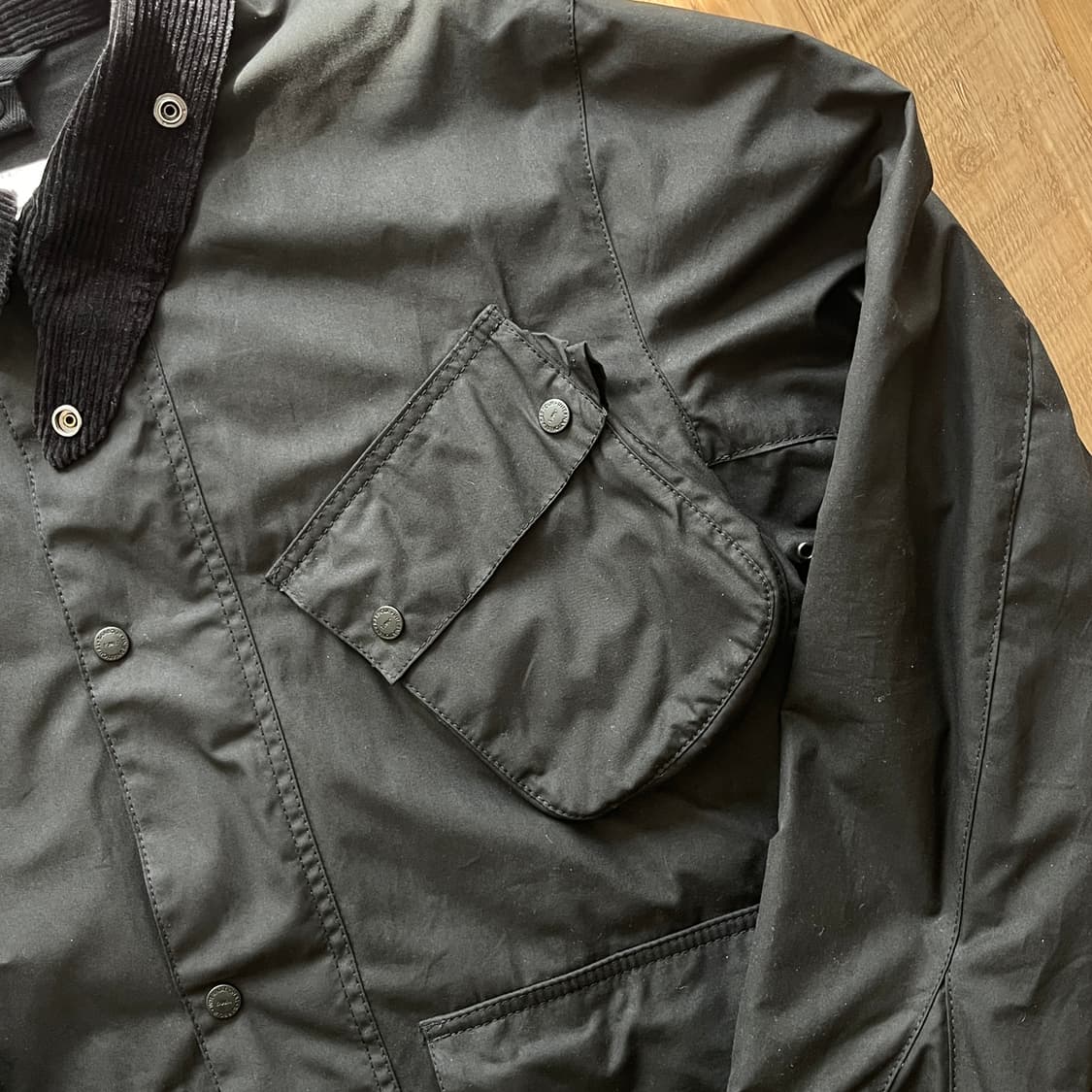 바버 X YMC 콜라보 왁스 자켓 [L/105] 상품이미지2