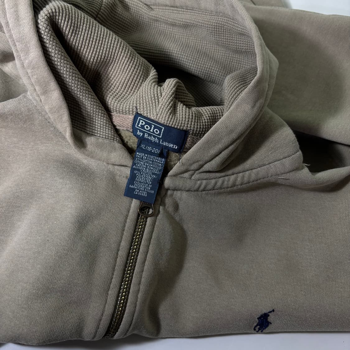 95 폴로 랄프로렌 베이지 후드집업 상품이미지4