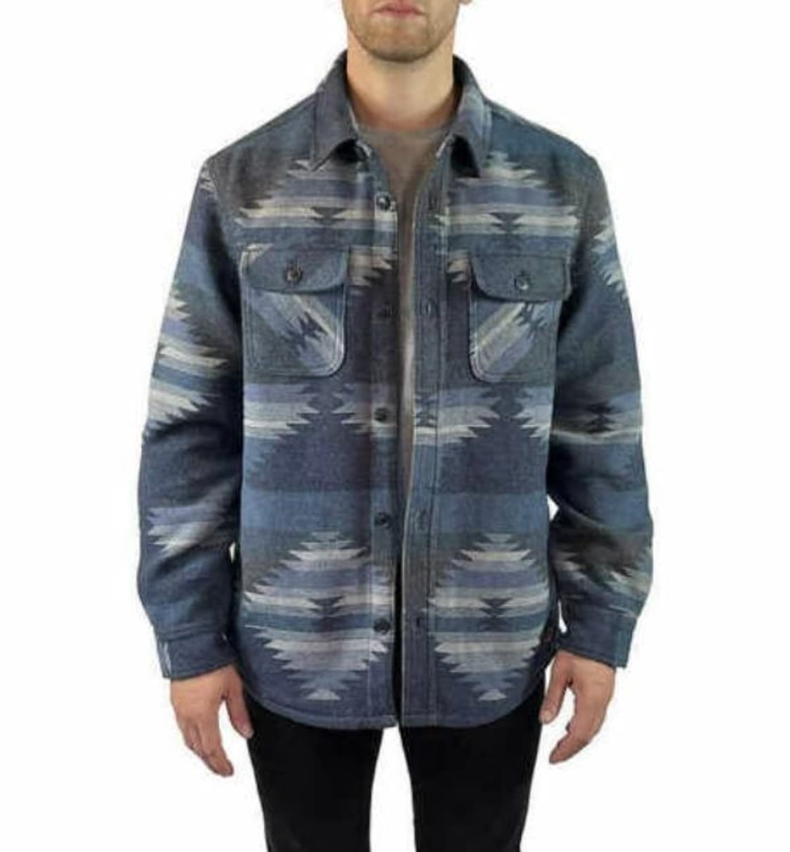 Jachs 아즈텍 울혼방 헤비 셔츠 상품이미지5