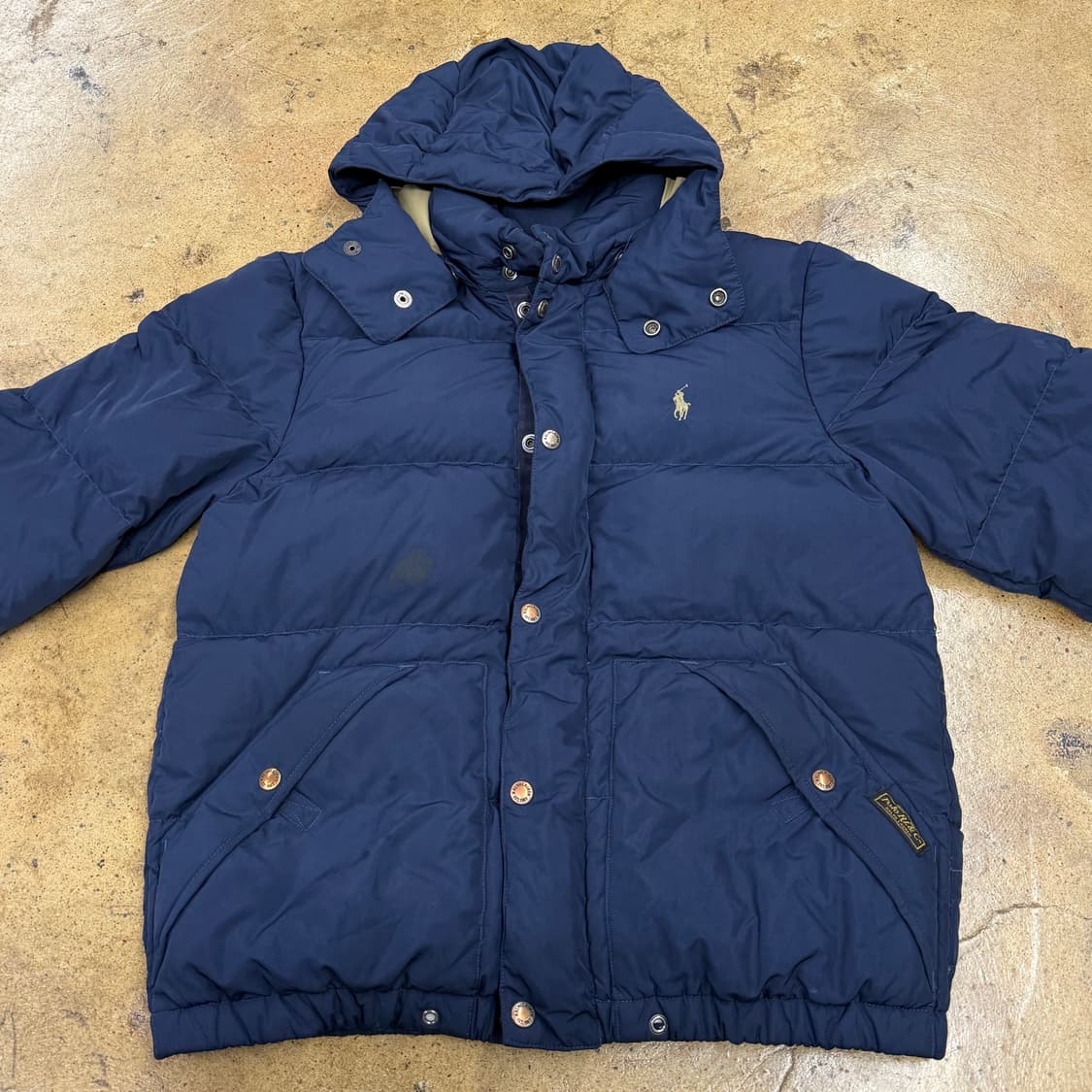 폴로 랄프로렌 네이비 숏패딩  상품이미지3