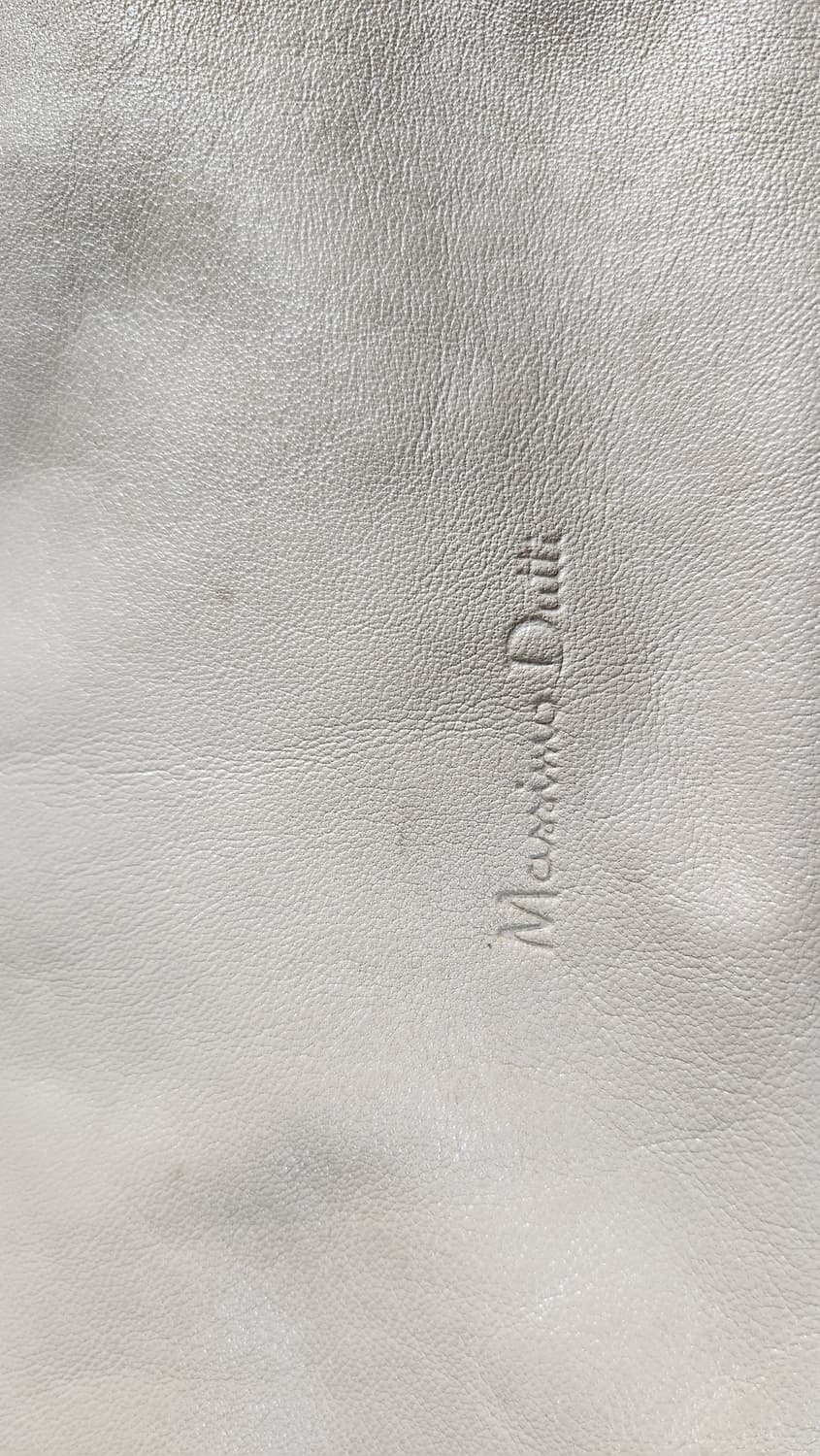 마시모두띠 베이지 가죽 토트백 상품이미지2