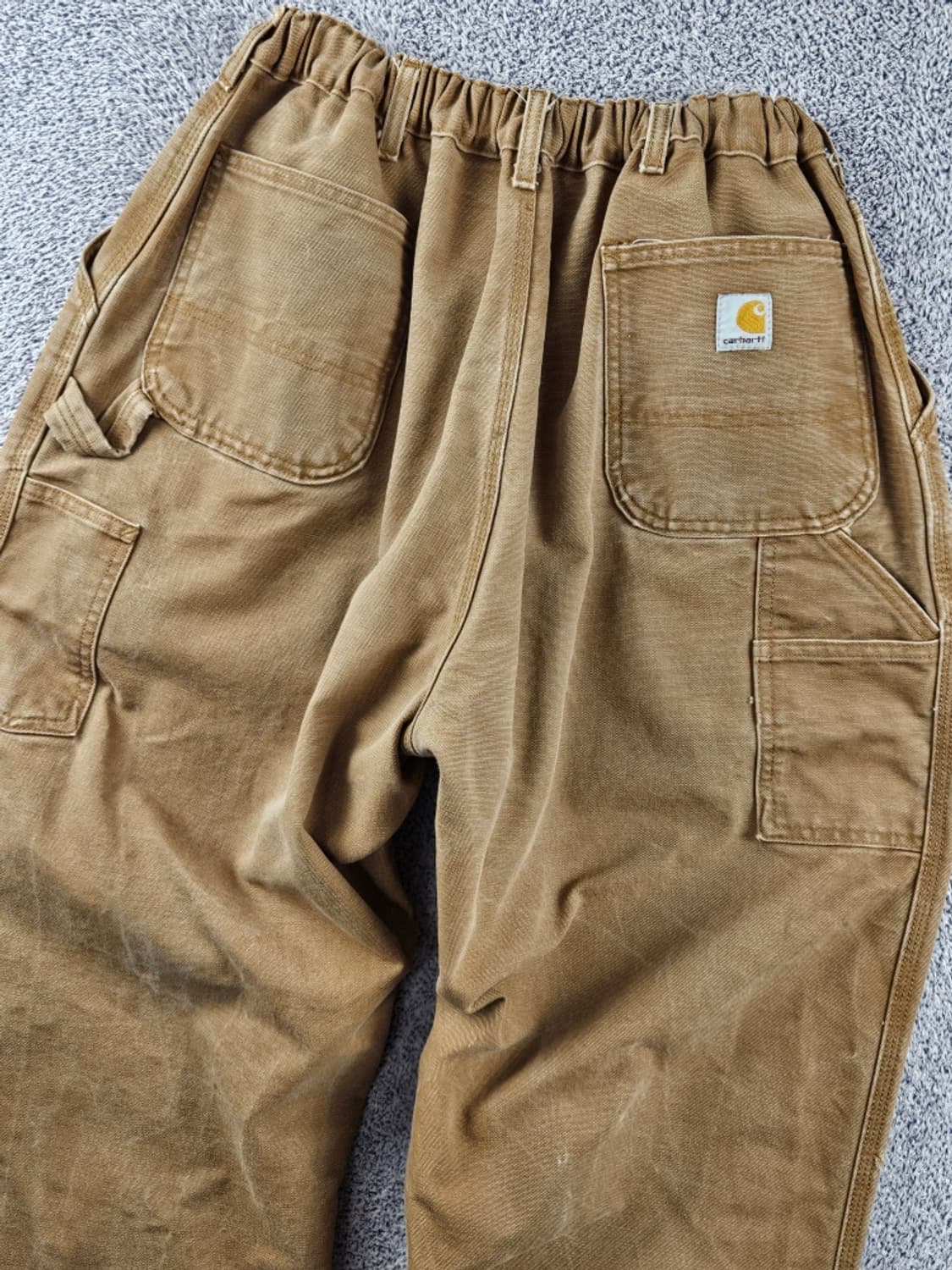 칼하트 밴딩 리워크 커스텀 더블니카펜터 워크 팬츠(46X30)/10851 상품이미지9