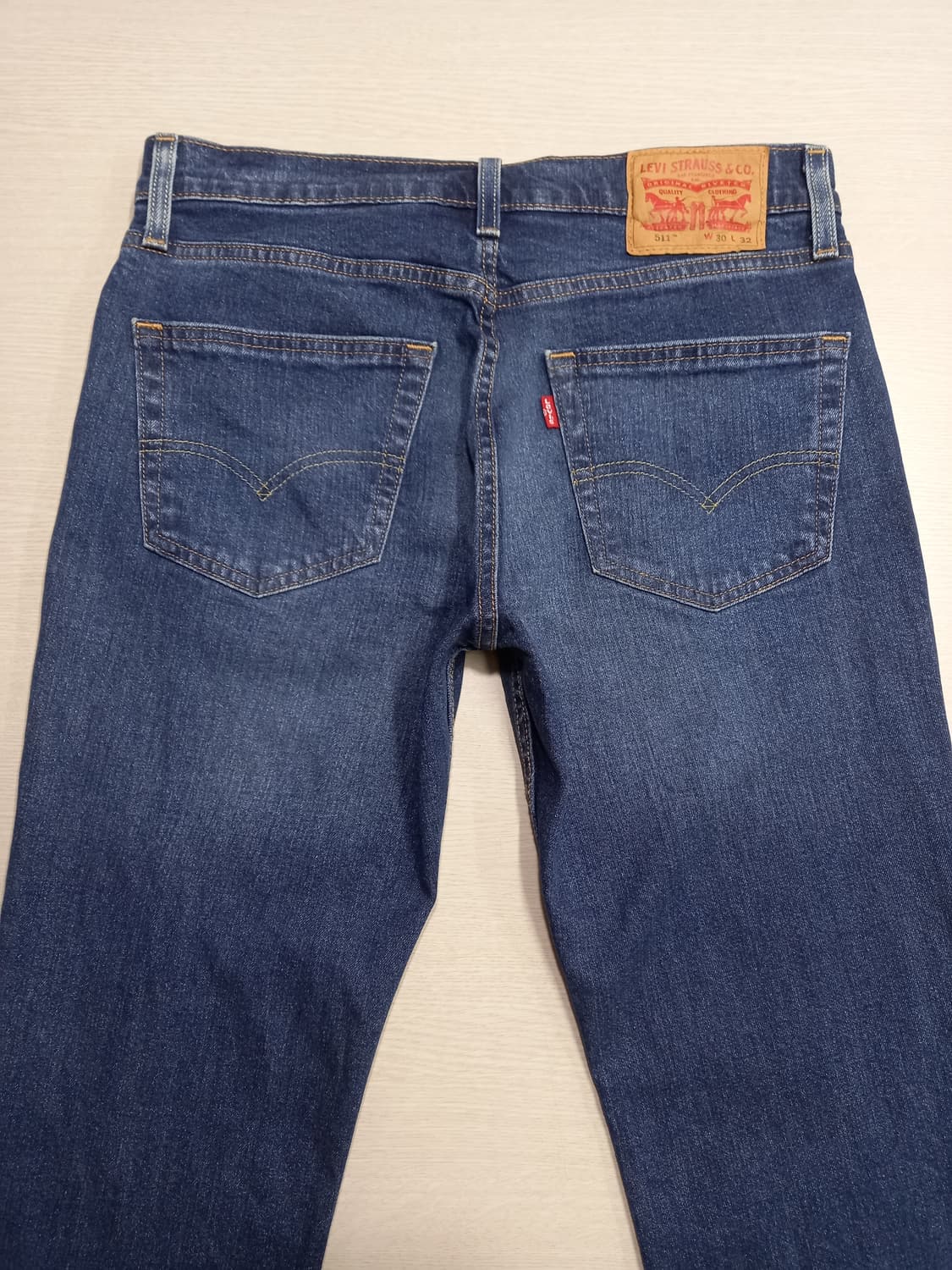 30 리바이스511 워싱 스판 슬림일자진 30-139 상품이미지4