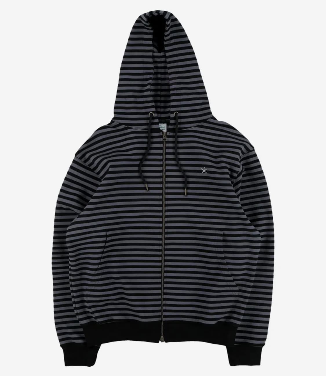더콜디스트모먼트 TCM stripe hooded zip-up 상품이미지1
