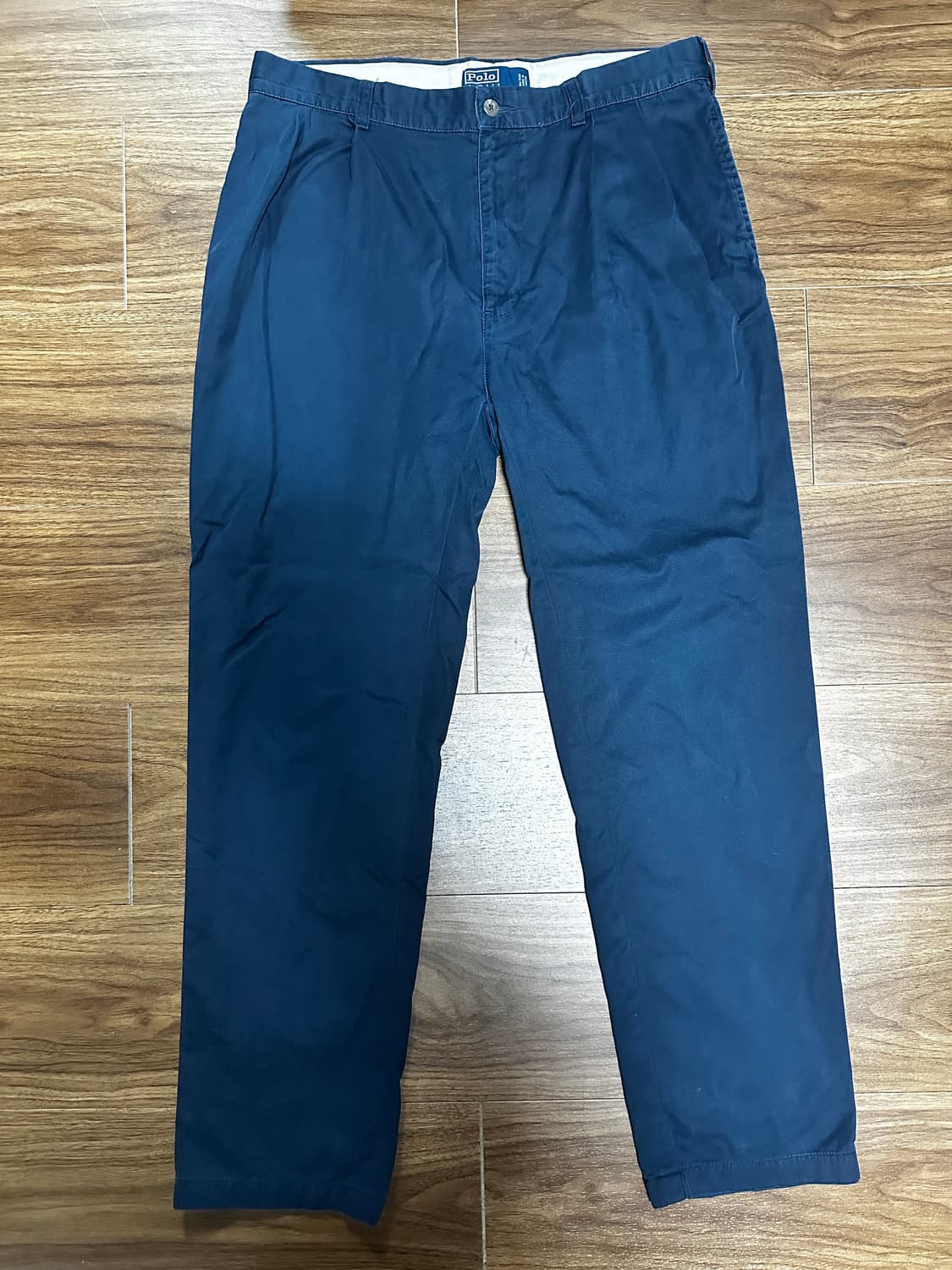 90s 빈티지 폴로 랄프로렌 하몬드 치노팬츠 네이비 상품이미지1