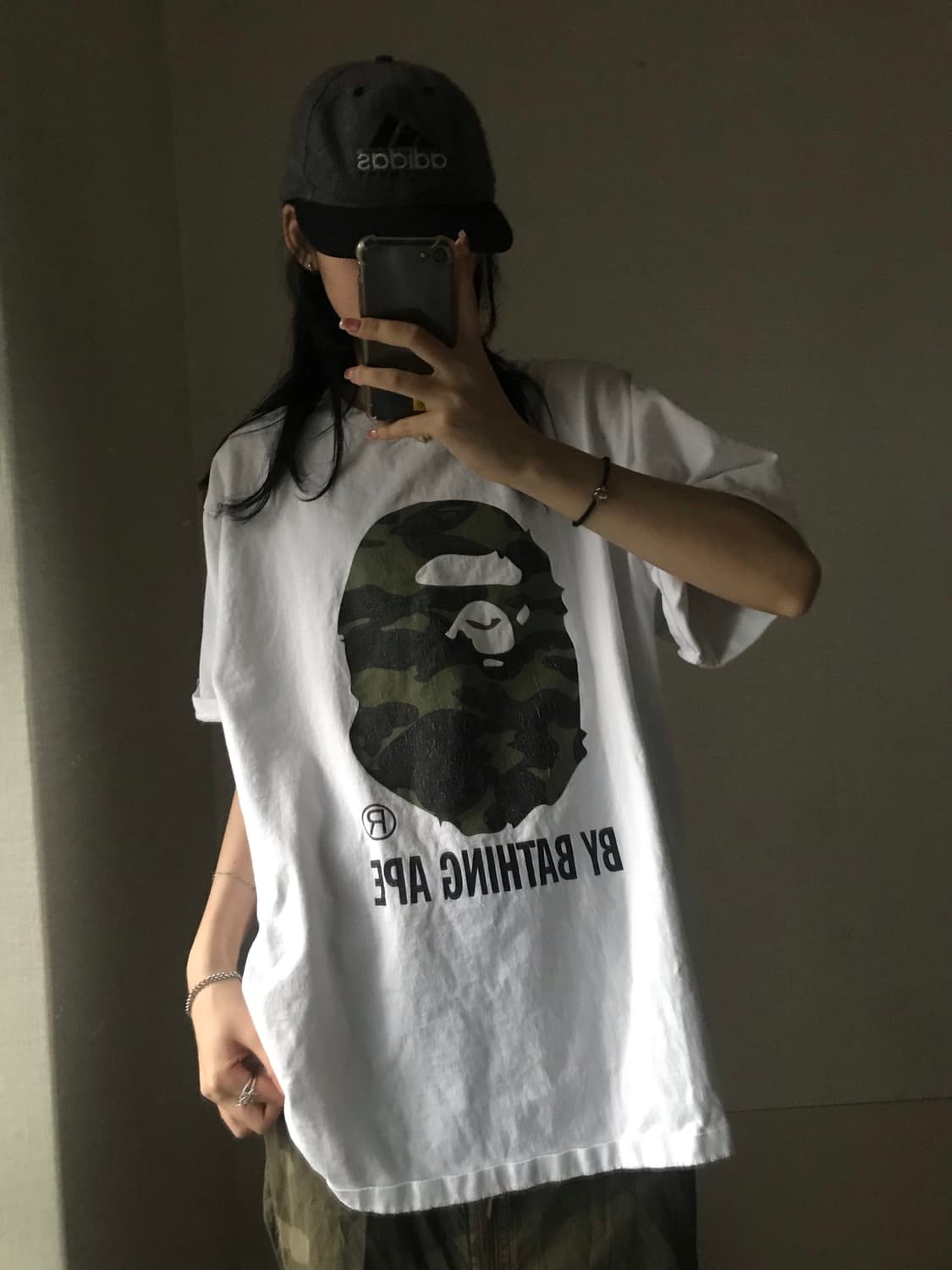 베이프 카모사루 반팔티셔츠 상품이미지1