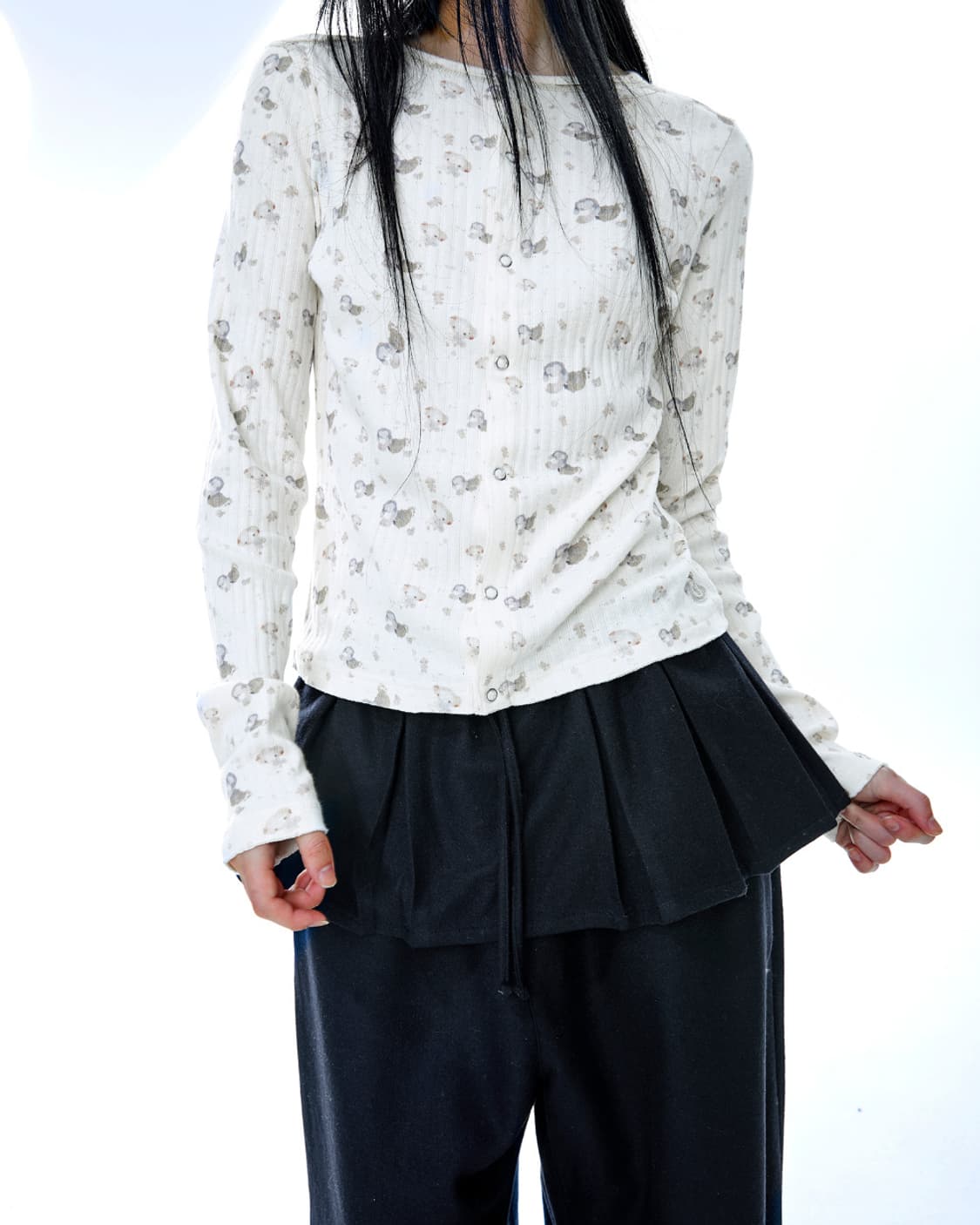 코이세이오 코튼 커들 롱슬리브 상품이미지2