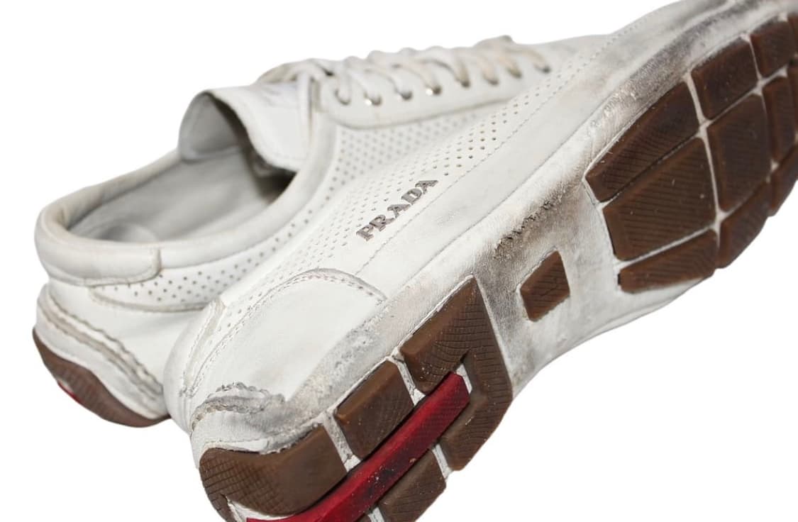 PRADA 레더 스니커즈 상품이미지7