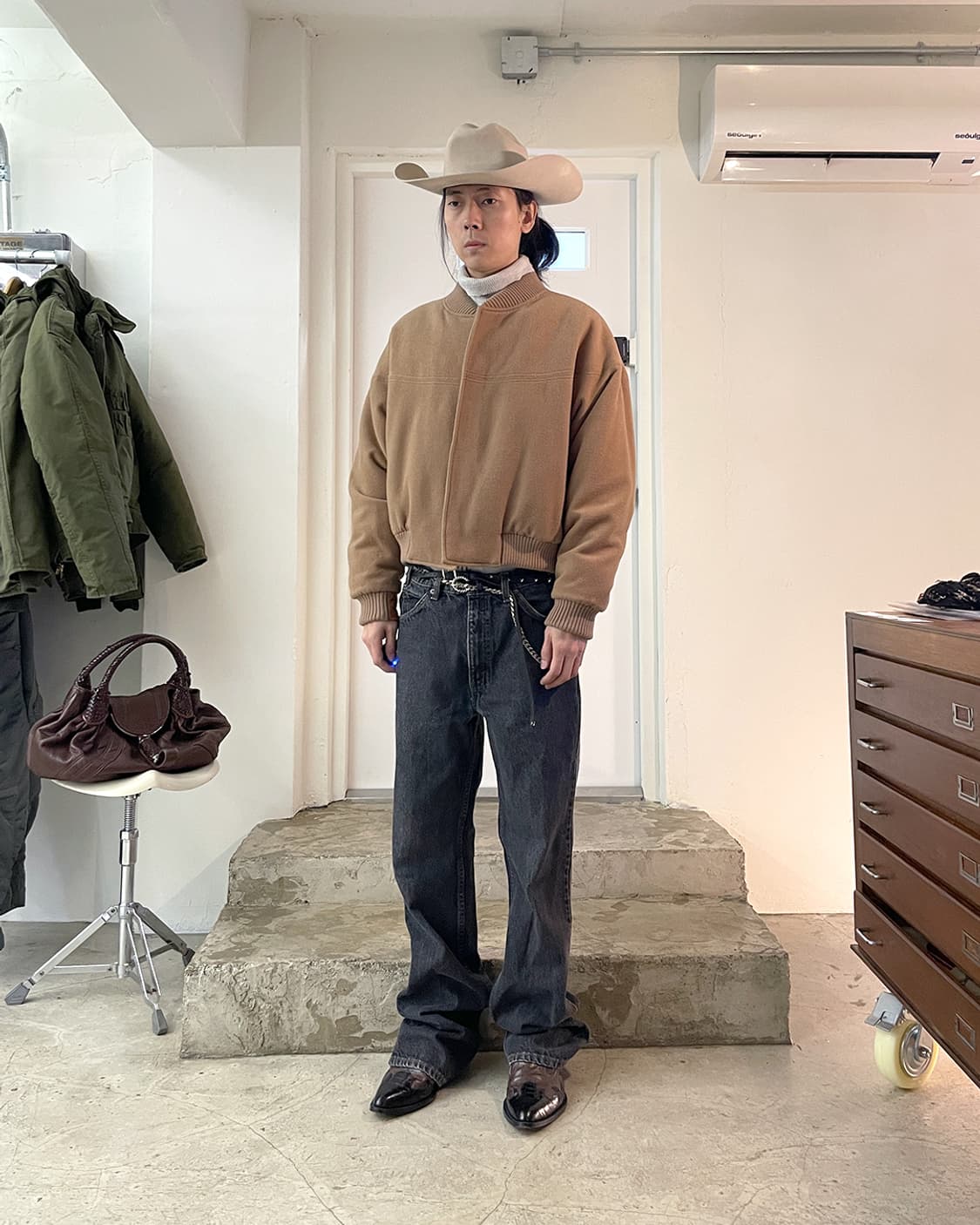 선씨 SUNSEA 19AW 라쿠다 블루종 2 상품이미지10