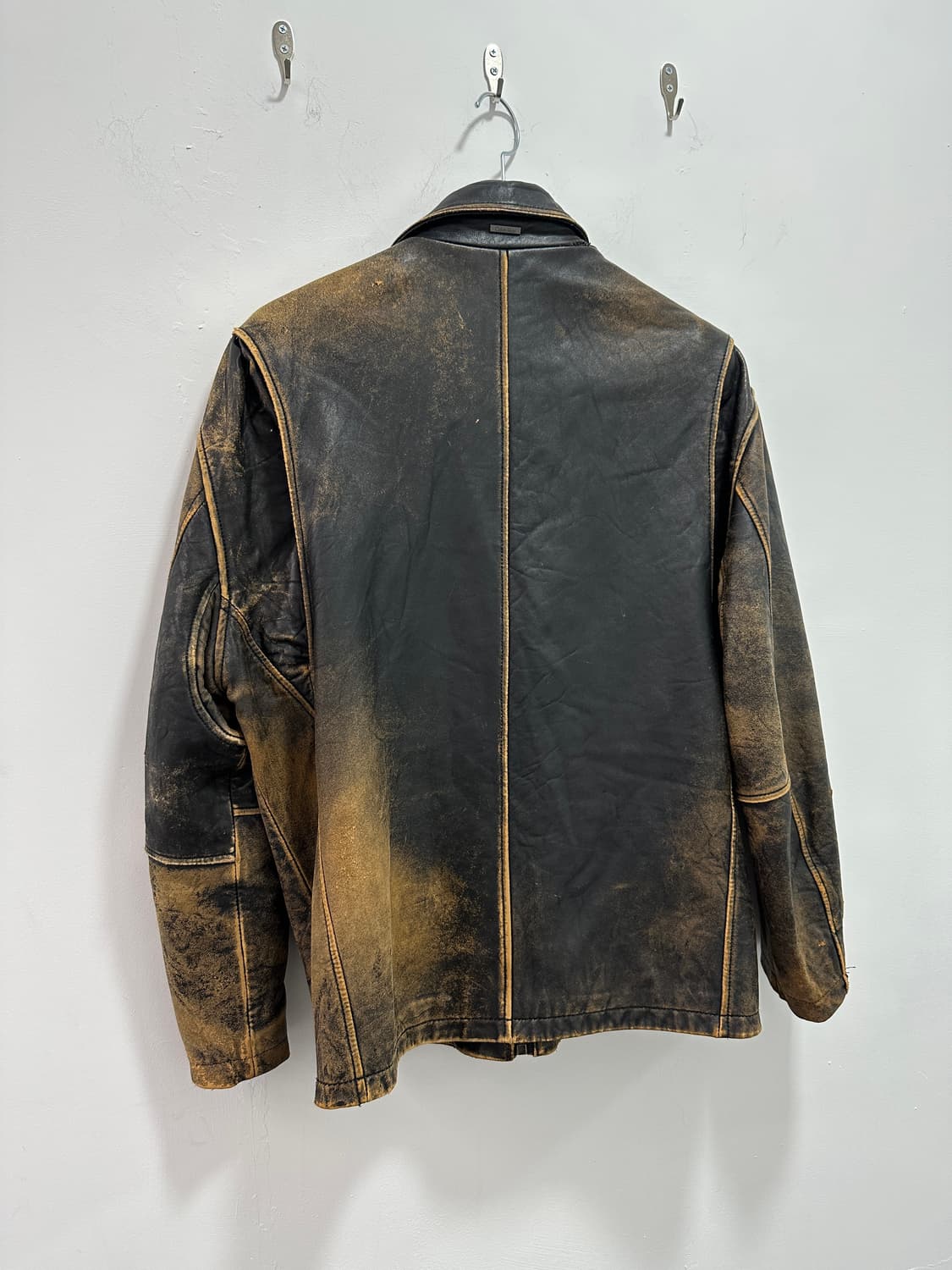 Calvin Klein dyed orange washing leather 상품이미지7