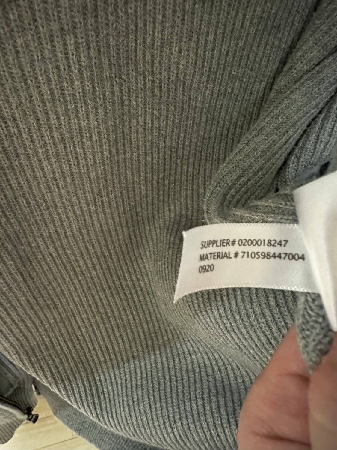 폴로 니트집업 상품이미지5