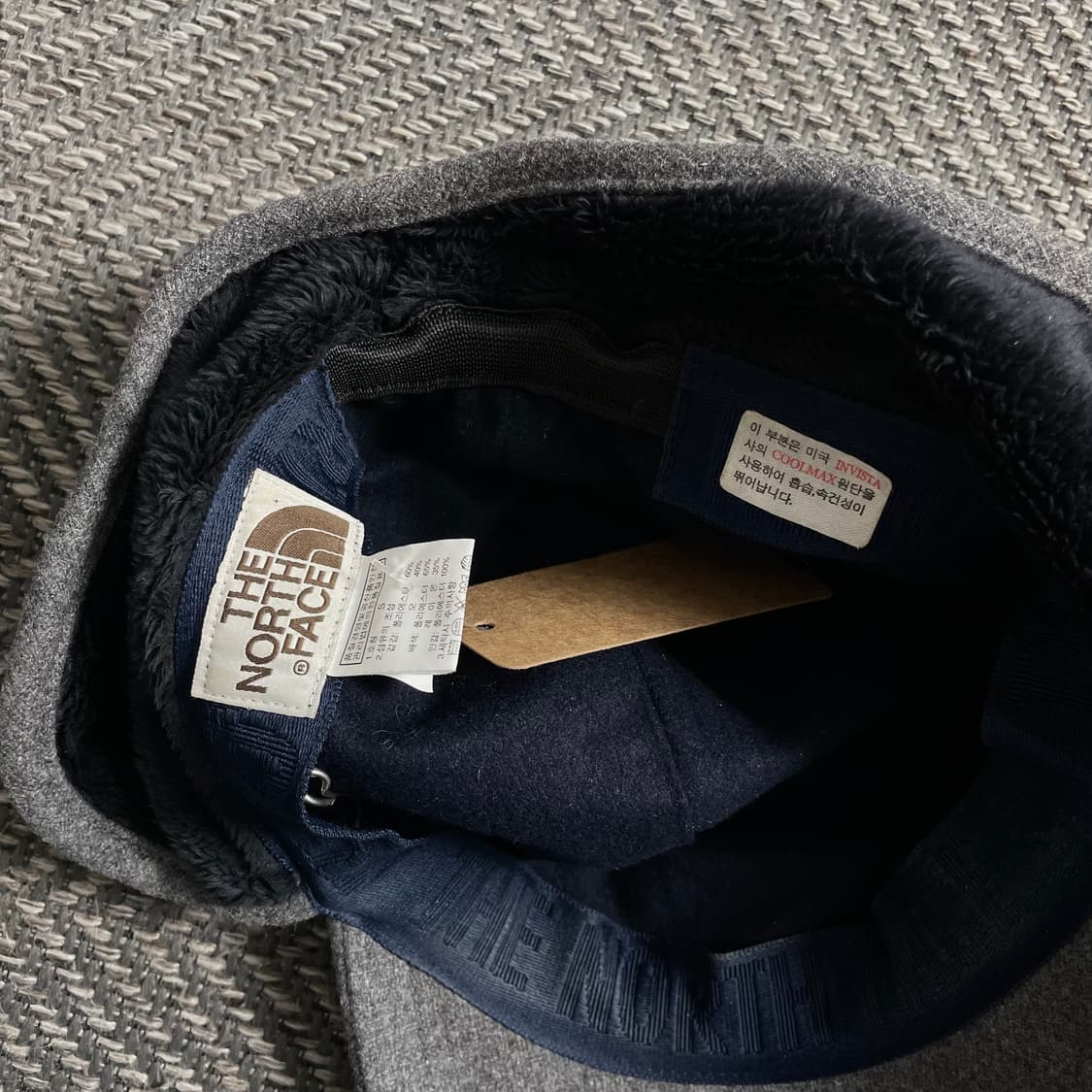 노스페이스 울 혼방 모직 이어플랩 볼캡o 4558 상품이미지5