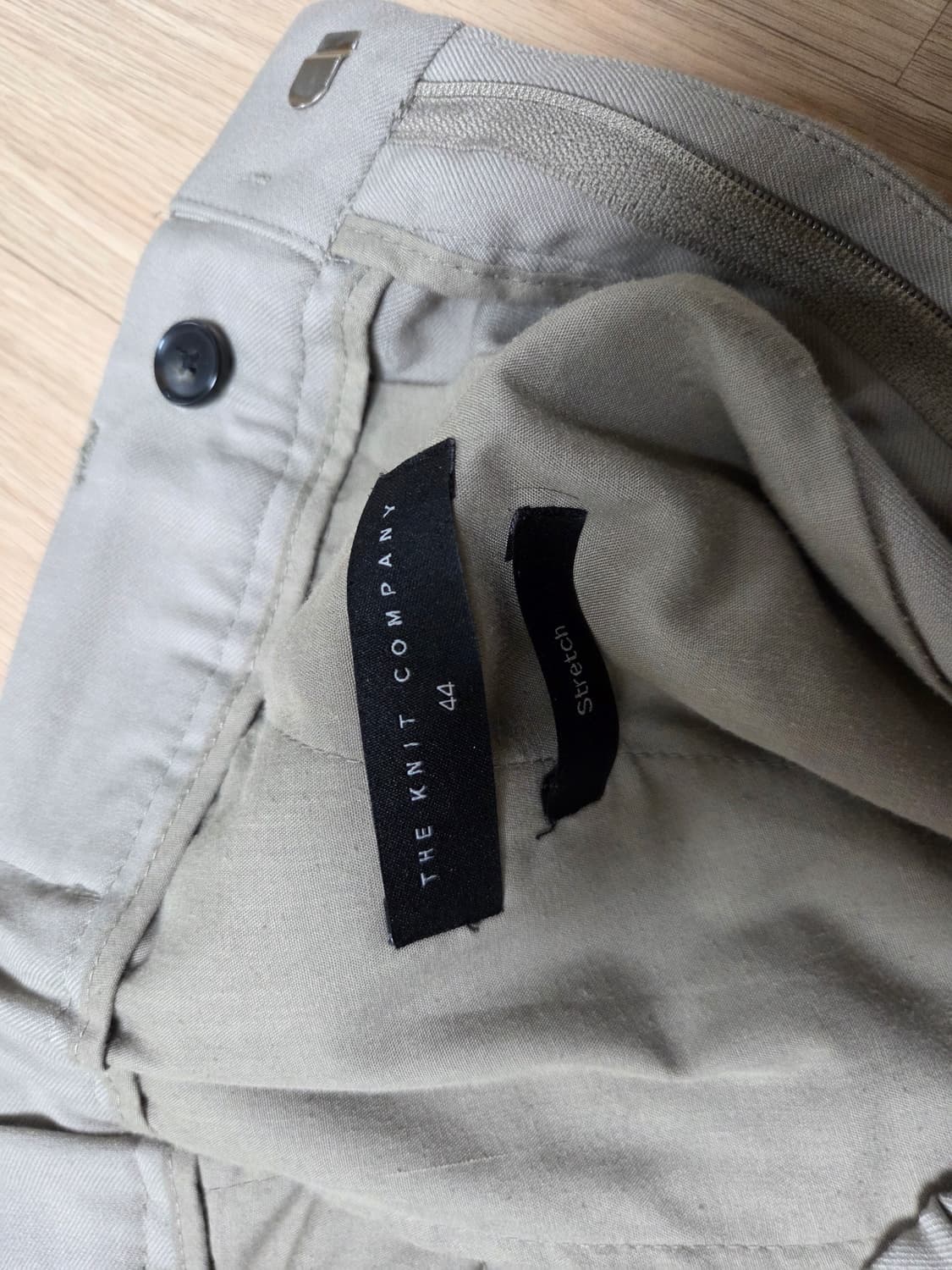 더니트컴퍼니 베이지 슬랙스 44(28~30) 상품이미지3