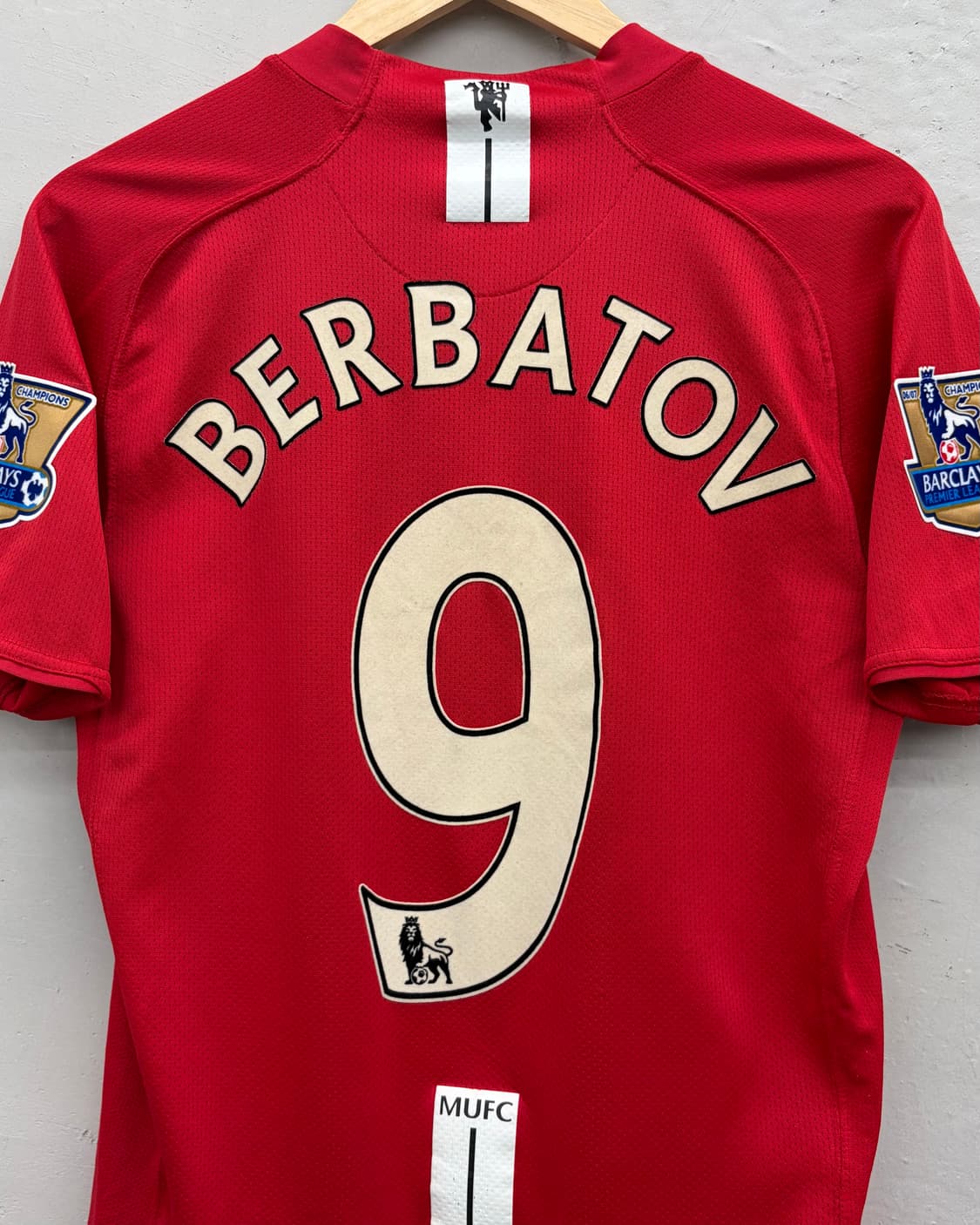 오피셜 나이키 07-09 맨체스터 유나이티드 홈 리그킷 베르바토프 상품이미지2