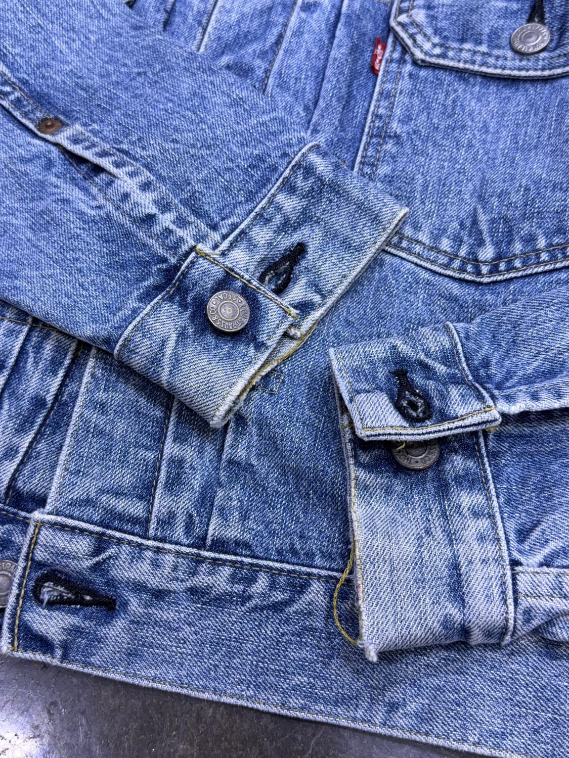 리바이스 LVC 71507XX 2nd 빅E 셀비지 데님자켓 38 상품이미지6