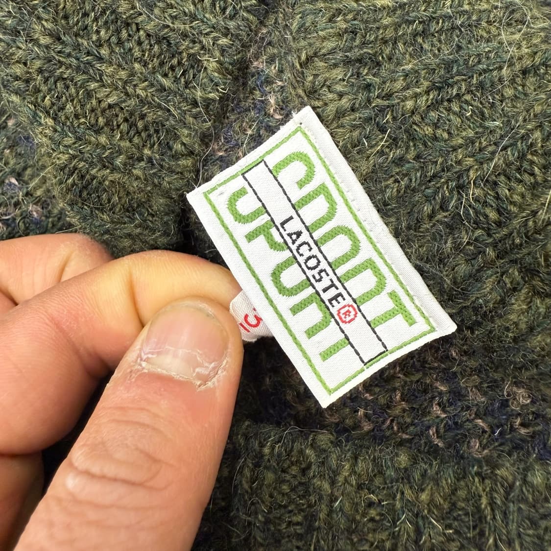 라코스테 패턴 니트 r1978  상품이미지6