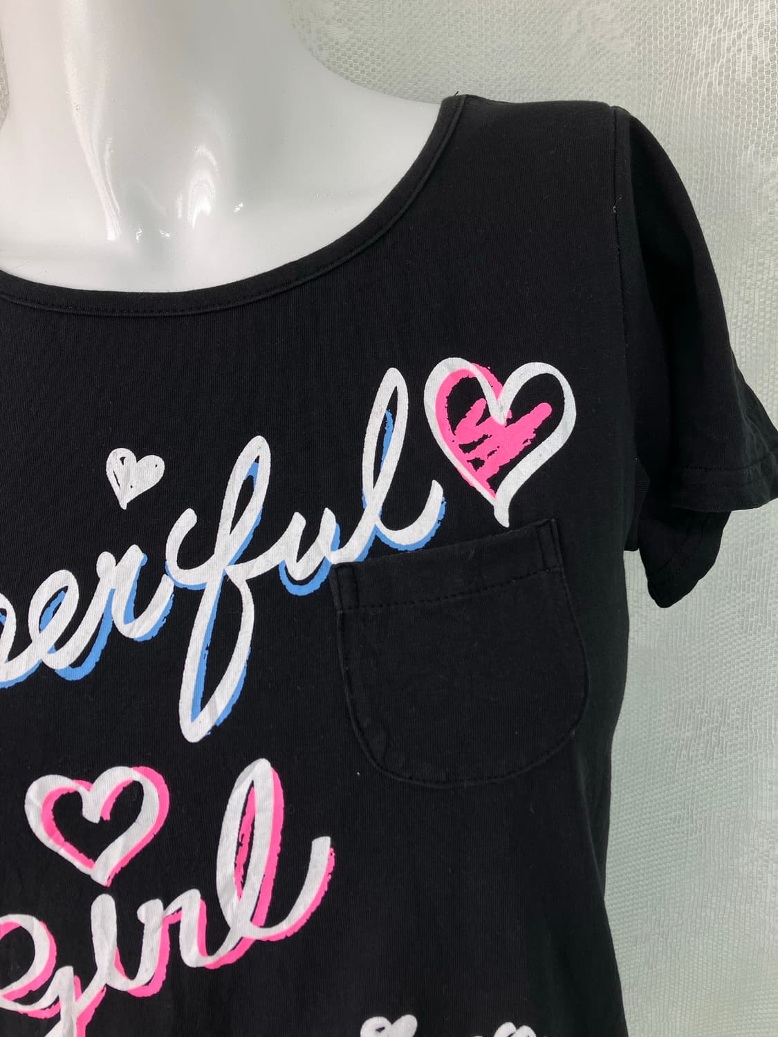 빈티지 러블리 프린팅 프릴 반팔 1127 모리걸 y2k 스트릿 갸루 펑키 상품이미지5