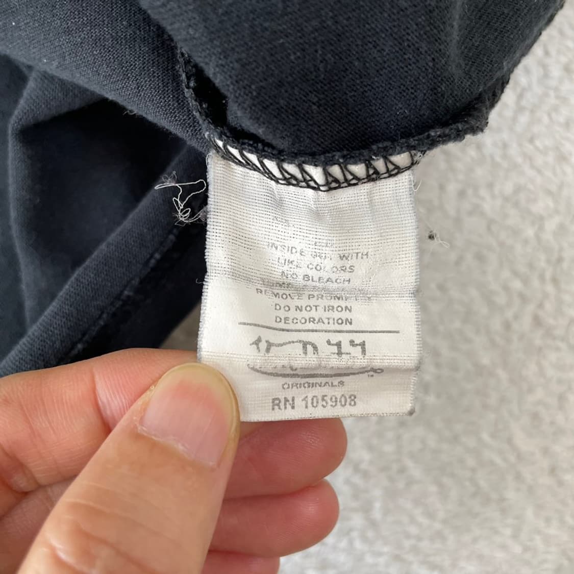 XL 본더치 스컬 Y2K 반팔티 105 빈티지 밴드티  상품이미지7