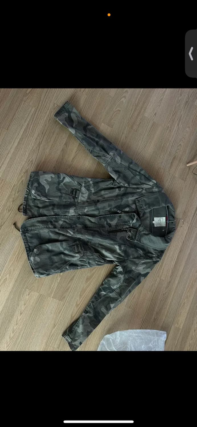 오일케이크 카모 빈티지 밀리터리 자켓 y2k 상품이미지2