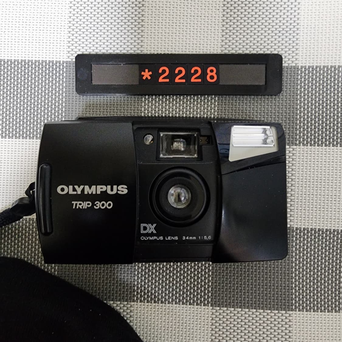 올림푸스 트랩 300 필름카메라 파우치포함 상품이미지2