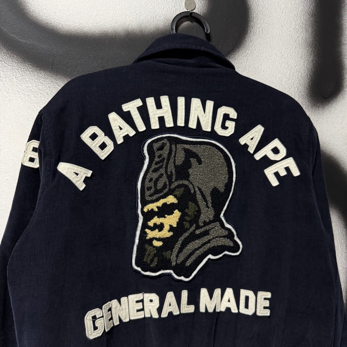 정품 베이프 OG 97s 제네럴 코듀로이 바시티 자켓 상품이미지7