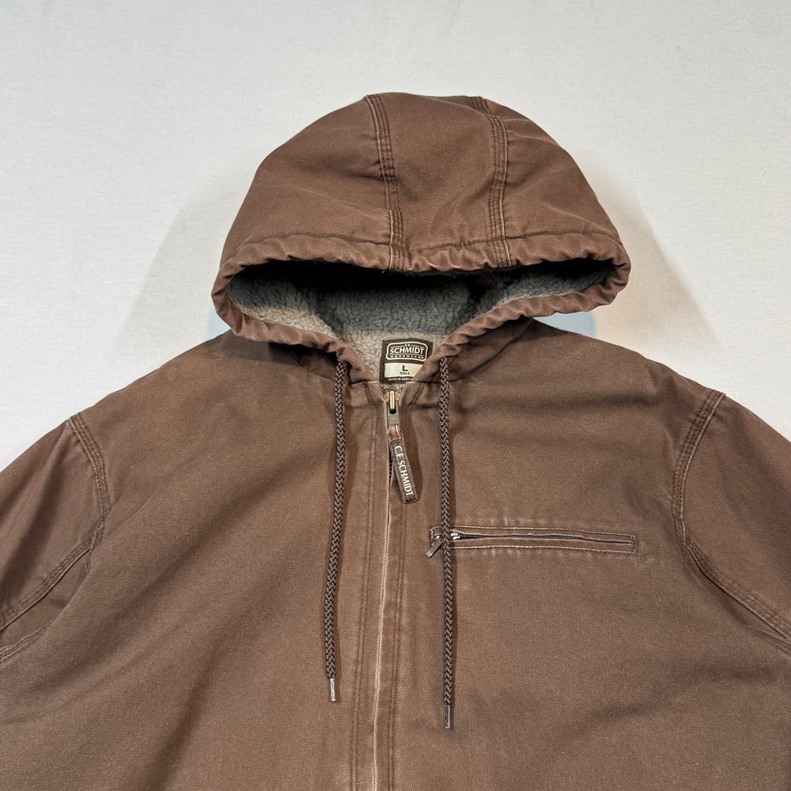 L) SCHMIDT 슈미트 워크웨어 액티브 자켓 브라운 상품이미지3