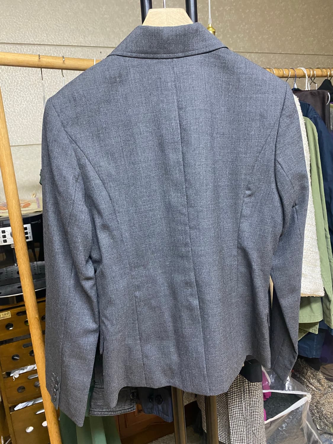 CRACKSTEP 여성 회색 블레이저 상품이미지3