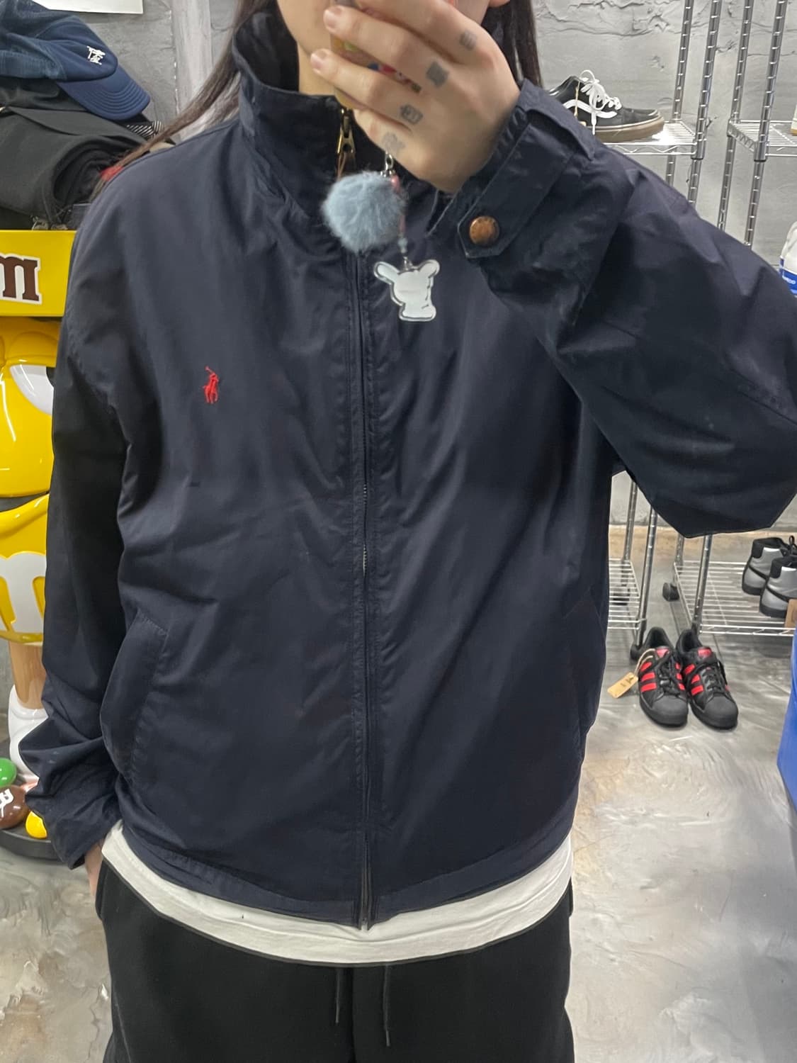 폴로 나일론 블루종 자켓 상품이미지8