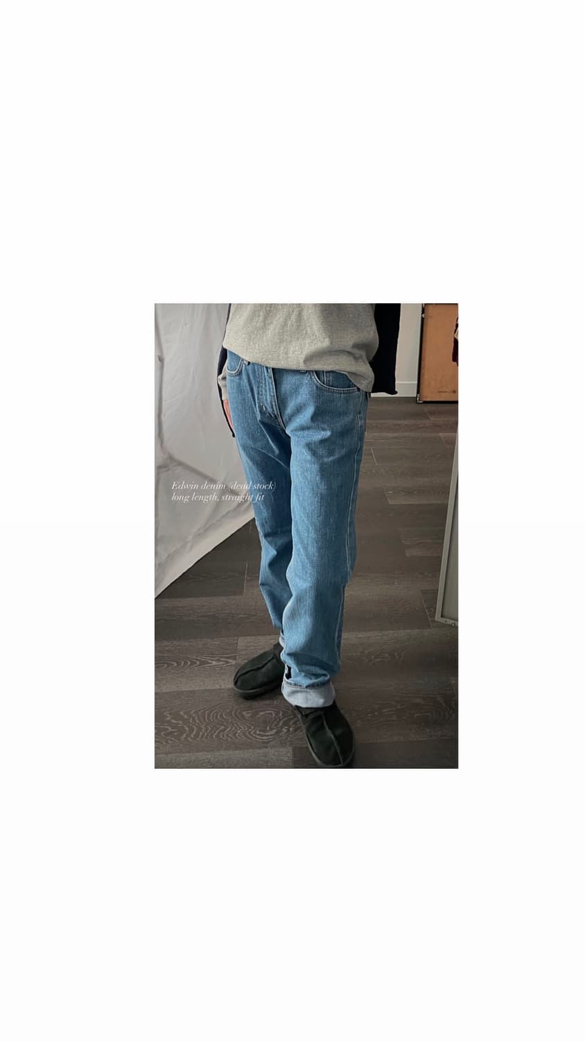 Edwin denim (dead stock) 상품이미지1