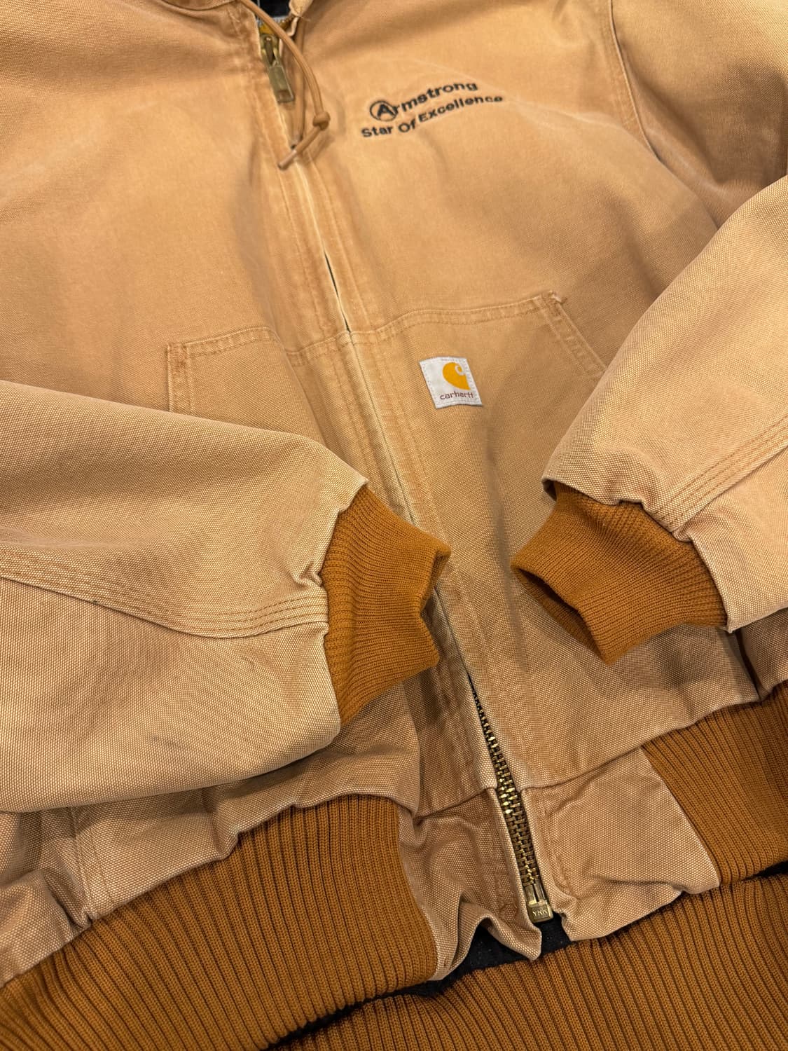 00s Carhartt 칼하트 덕 액티브 후드 워크 자켓 (USA) 상품이미지8