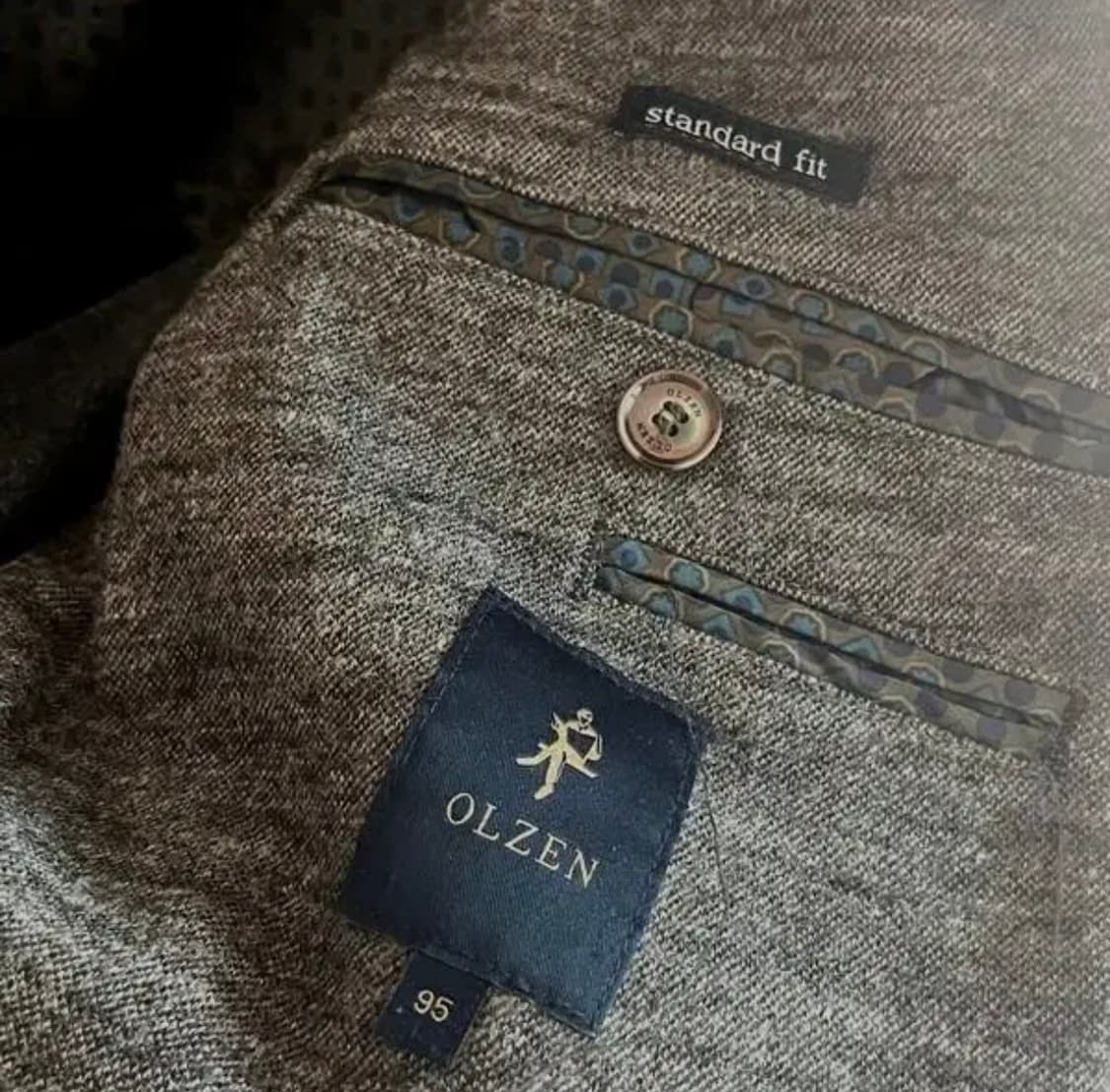 올젠 캐주얼 슬림핏 자켓 95 울콤비 메이페어 라벨 상품이미지4