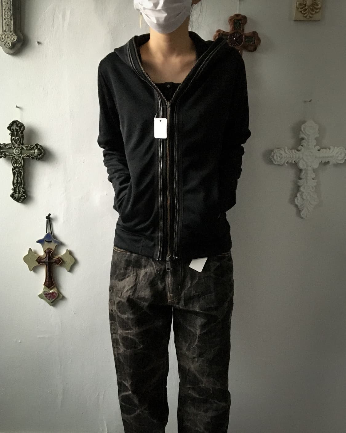 Zipper point hood zip up 상품이미지7