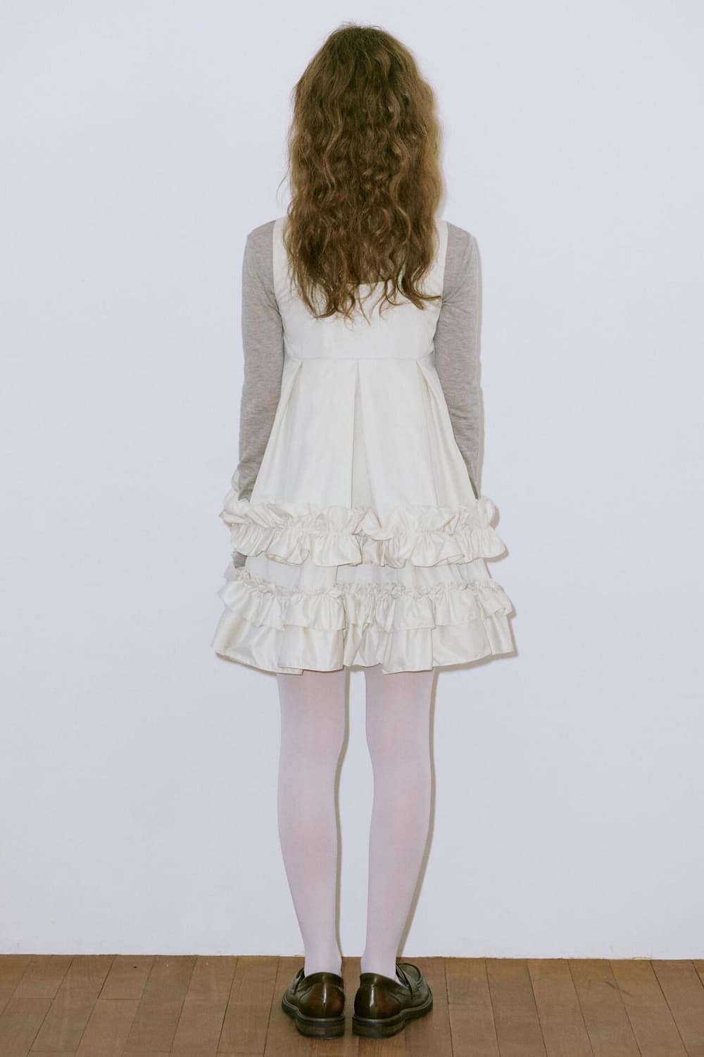 SINOON Frill Sleeveless Dress 상품이미지4