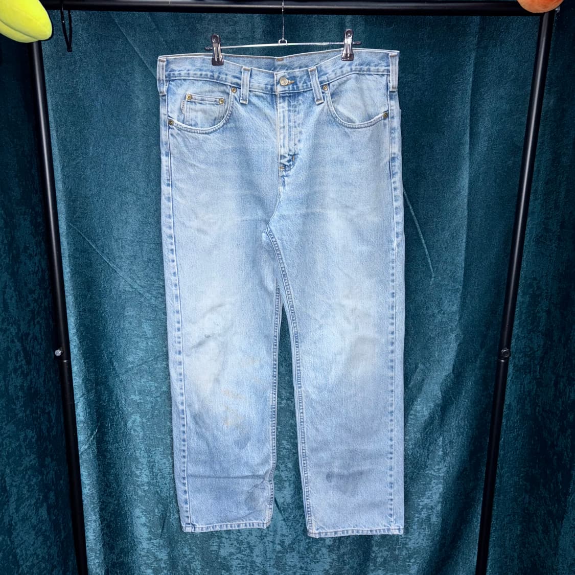 (36) 칼하트 B480 라이트 블루 트렌디셔널 데님 팬츠 상품이미지1