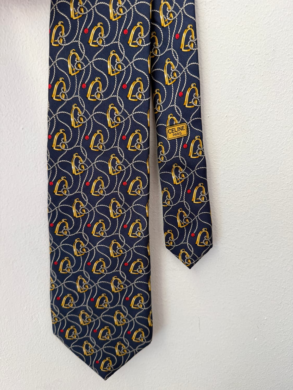 OLD CELINE PARIS 클래식 실크 넥타이 상품이미지2