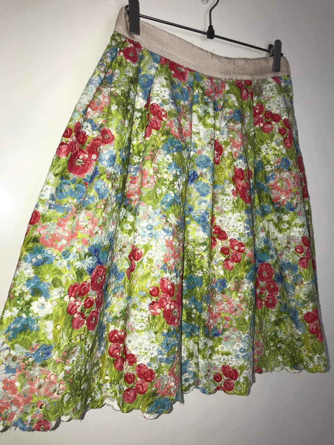 BON MERCERIE Flower Punching Skirt 상품이미지2