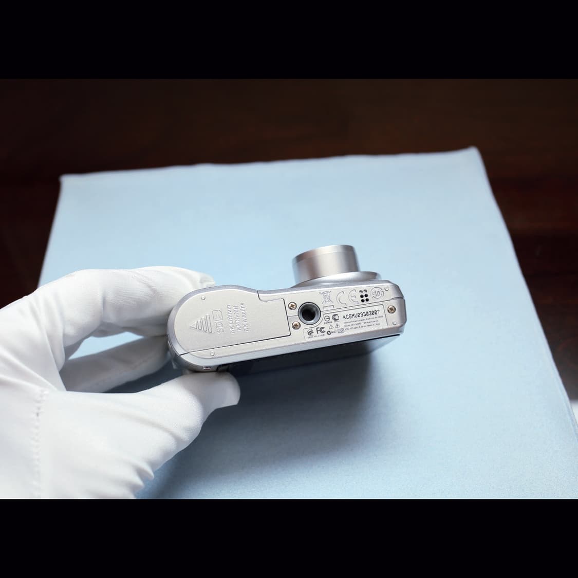 레어<준 민트급><키키디카>코닥 C143 실버 빈티지 디카 상품이미지5