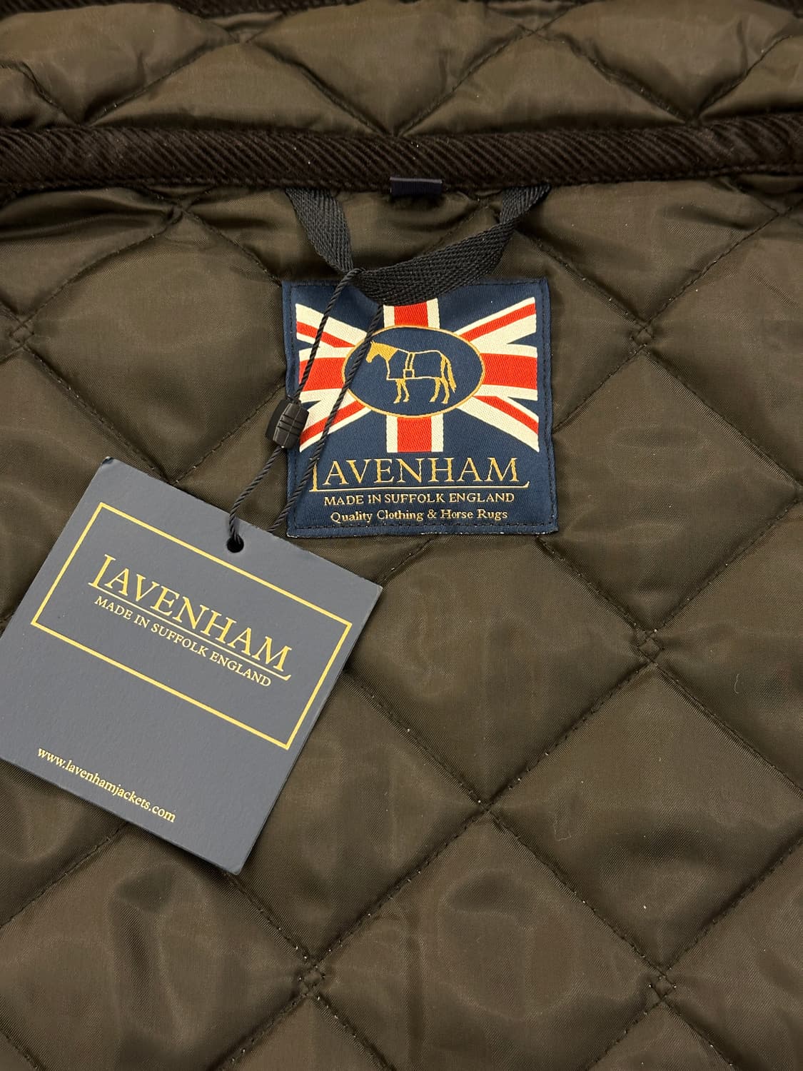 [새제품] 라벤헴 믹필드 퀼팅베스트 블랙 L 상품이미지3