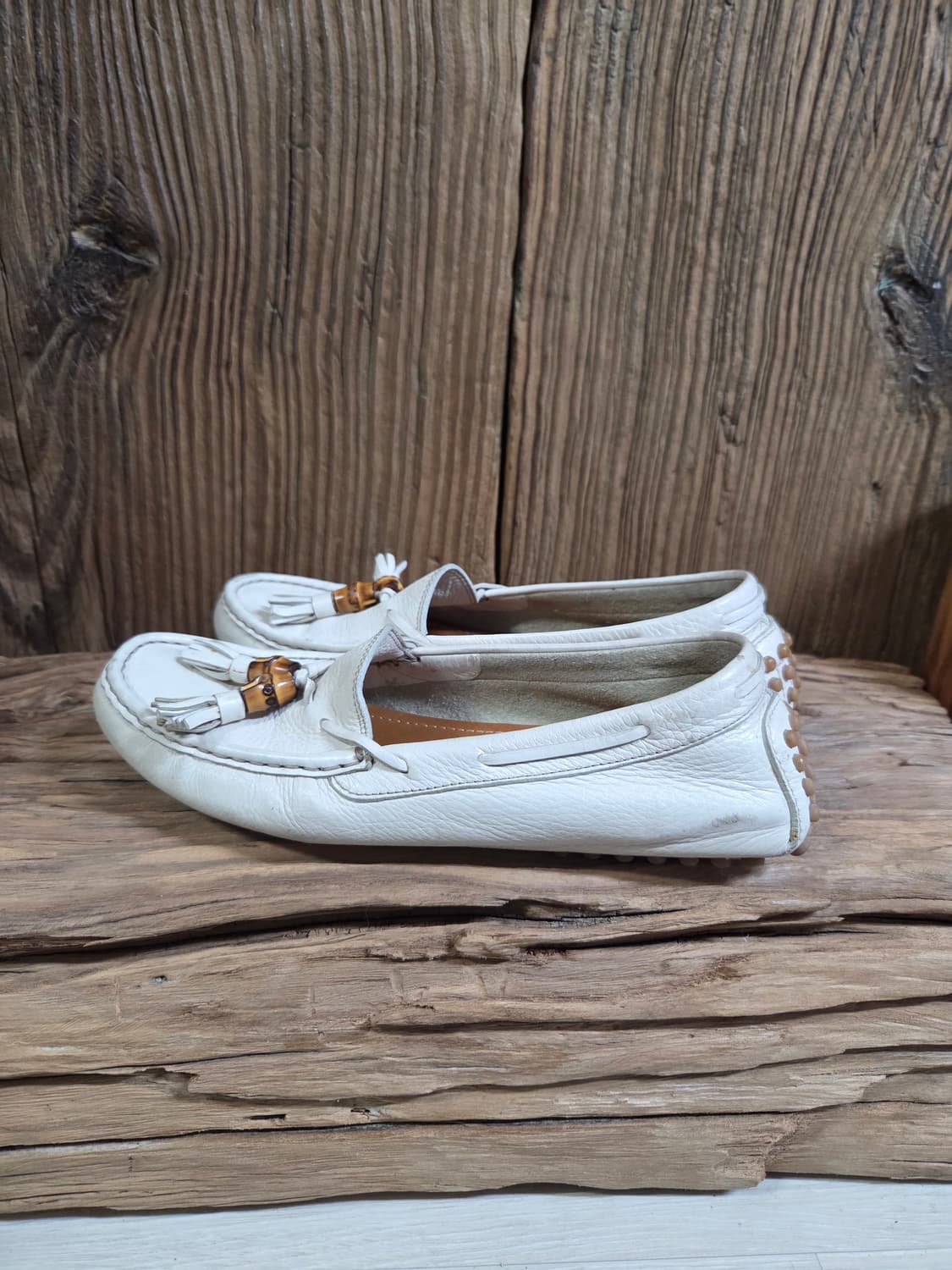 구찌 화이트 드라이빙 로퍼 상품이미지5