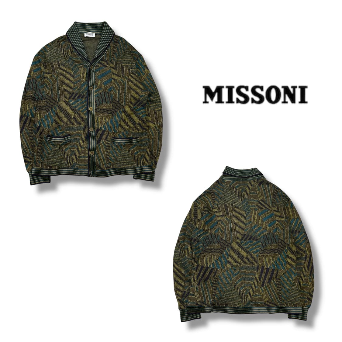 미쏘니 에스닉 숄카라 가디건 s08658 상품이미지1