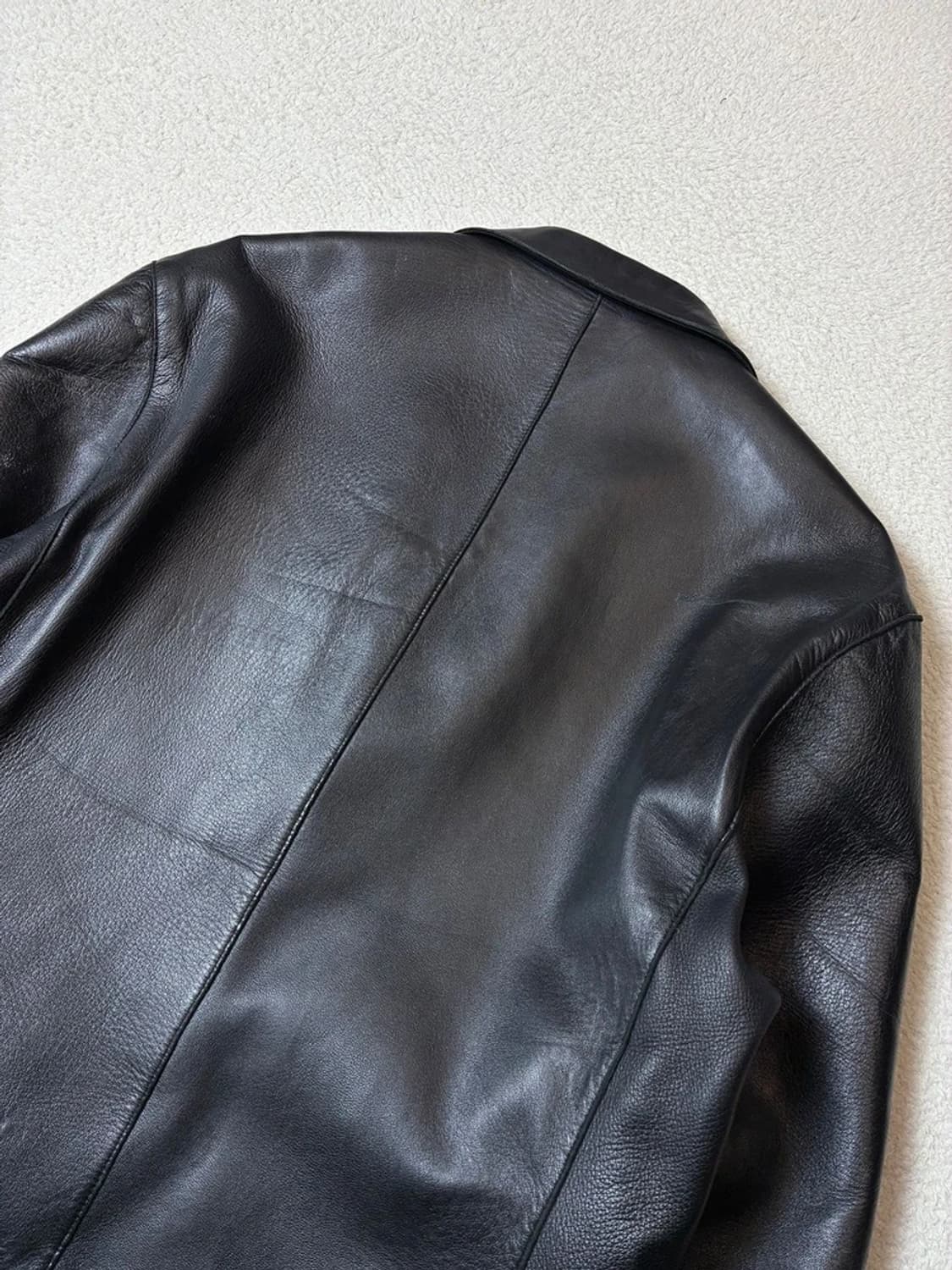 솔리드옴므 우영미 램 스킨 2B 레더 블레이저 PN7727 상품이미지7