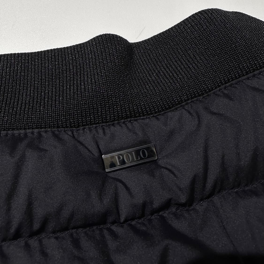 폴로 랄프로렌 덕다운 경량 패딩 블루종 자켓 블랙 상품이미지7