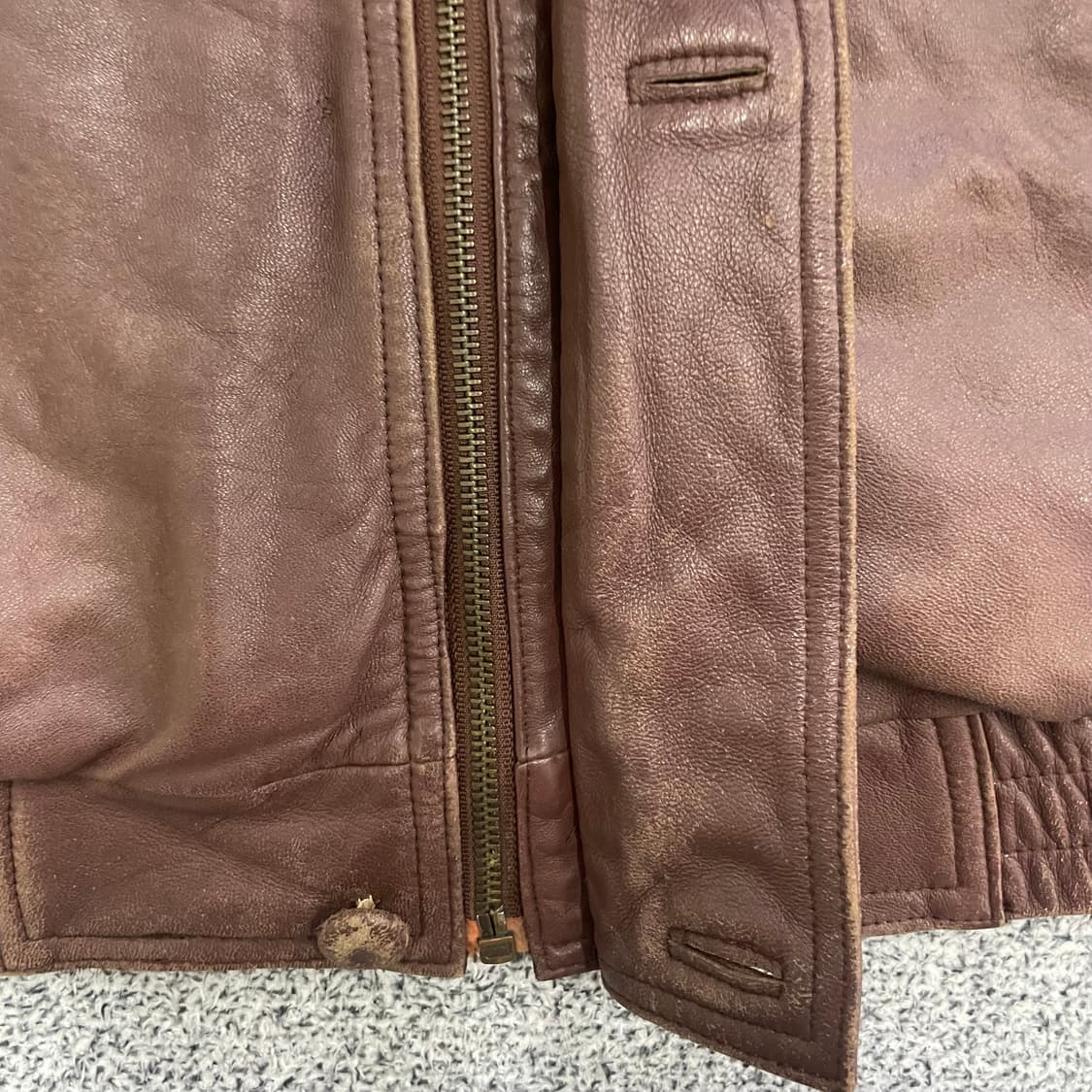 니코보코 양가죽 봄버 재킷 0120HS1 상품이미지2